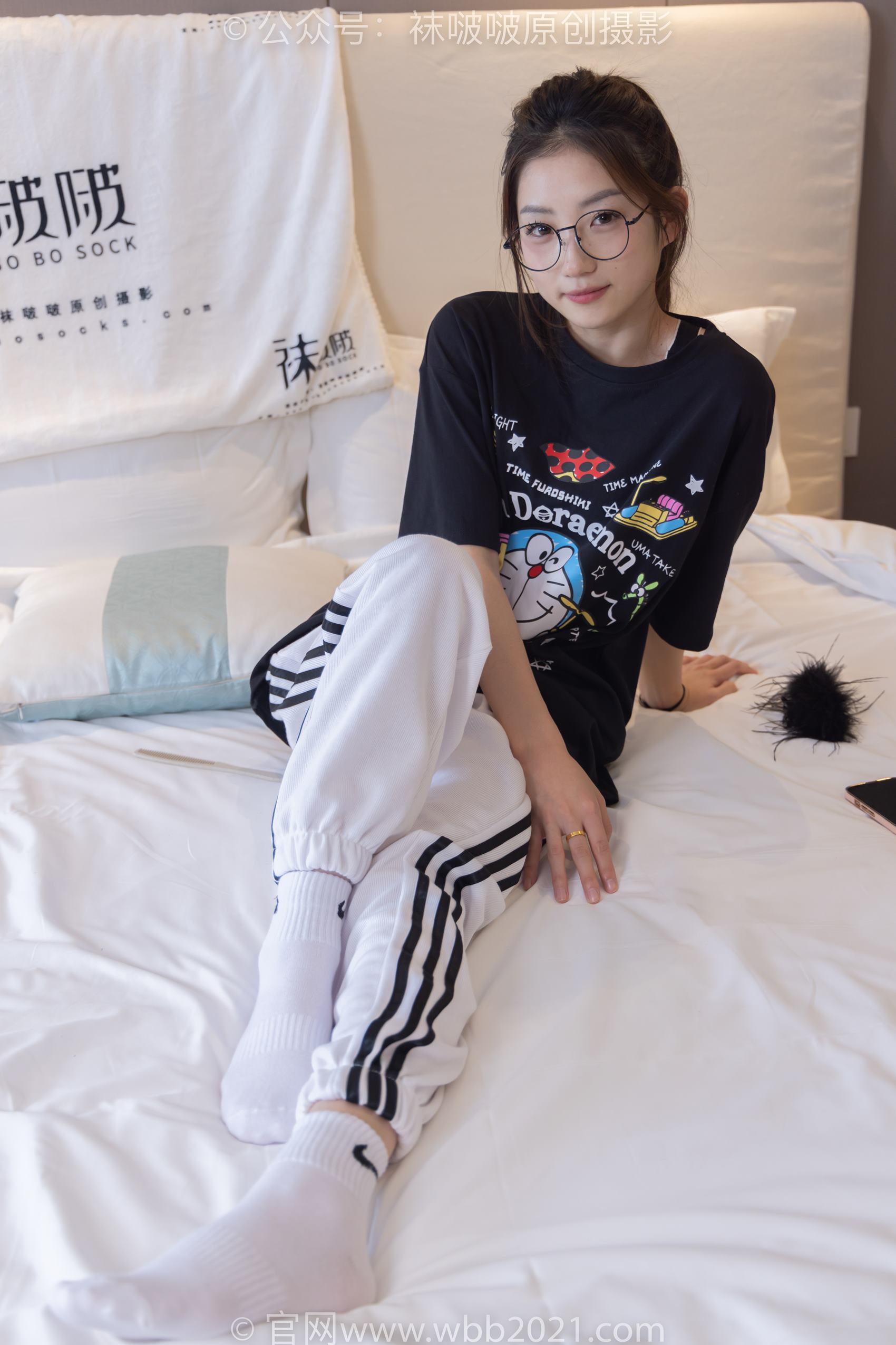 图片[87]-[BoBoSocks袜啵啵]NO.382 小沫-板鞋、白棉袜[143P] – 速更版-美库