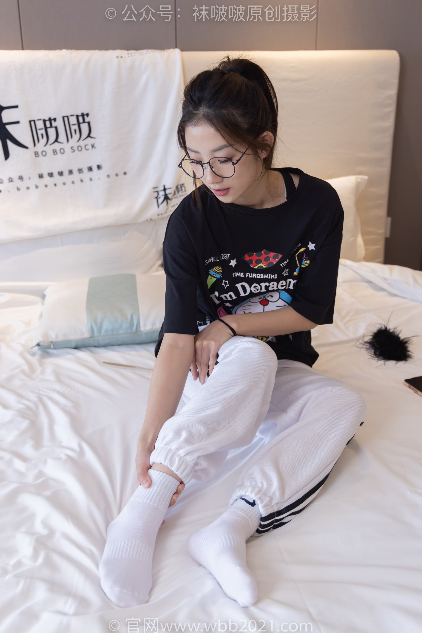 图片[89]-[BoBoSocks袜啵啵]NO.382 小沫-板鞋、白棉袜[143P] – 速更版-美库