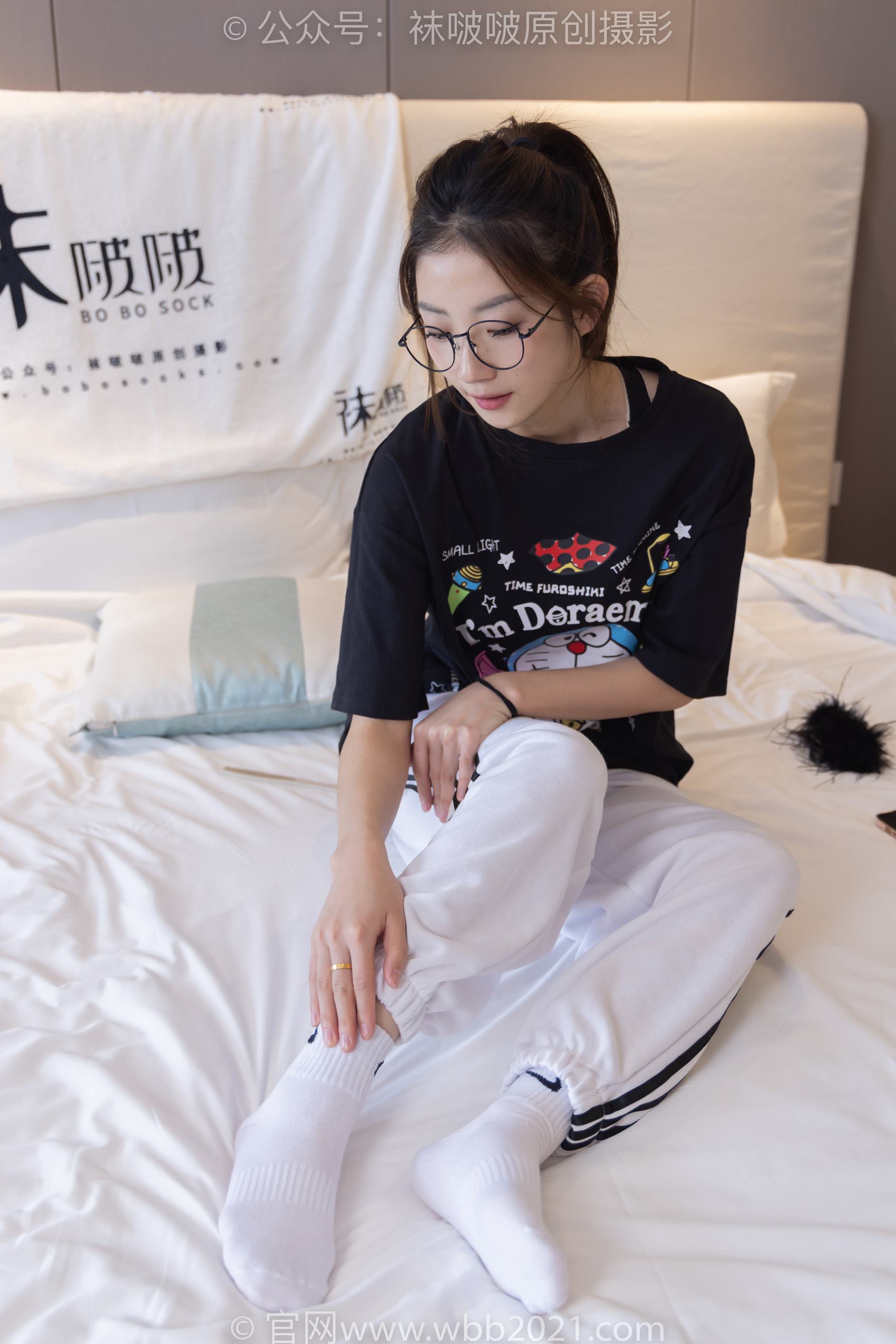 图片[90]-[BoBoSocks袜啵啵]NO.382 小沫-板鞋、白棉袜[143P] – 速更版-美库