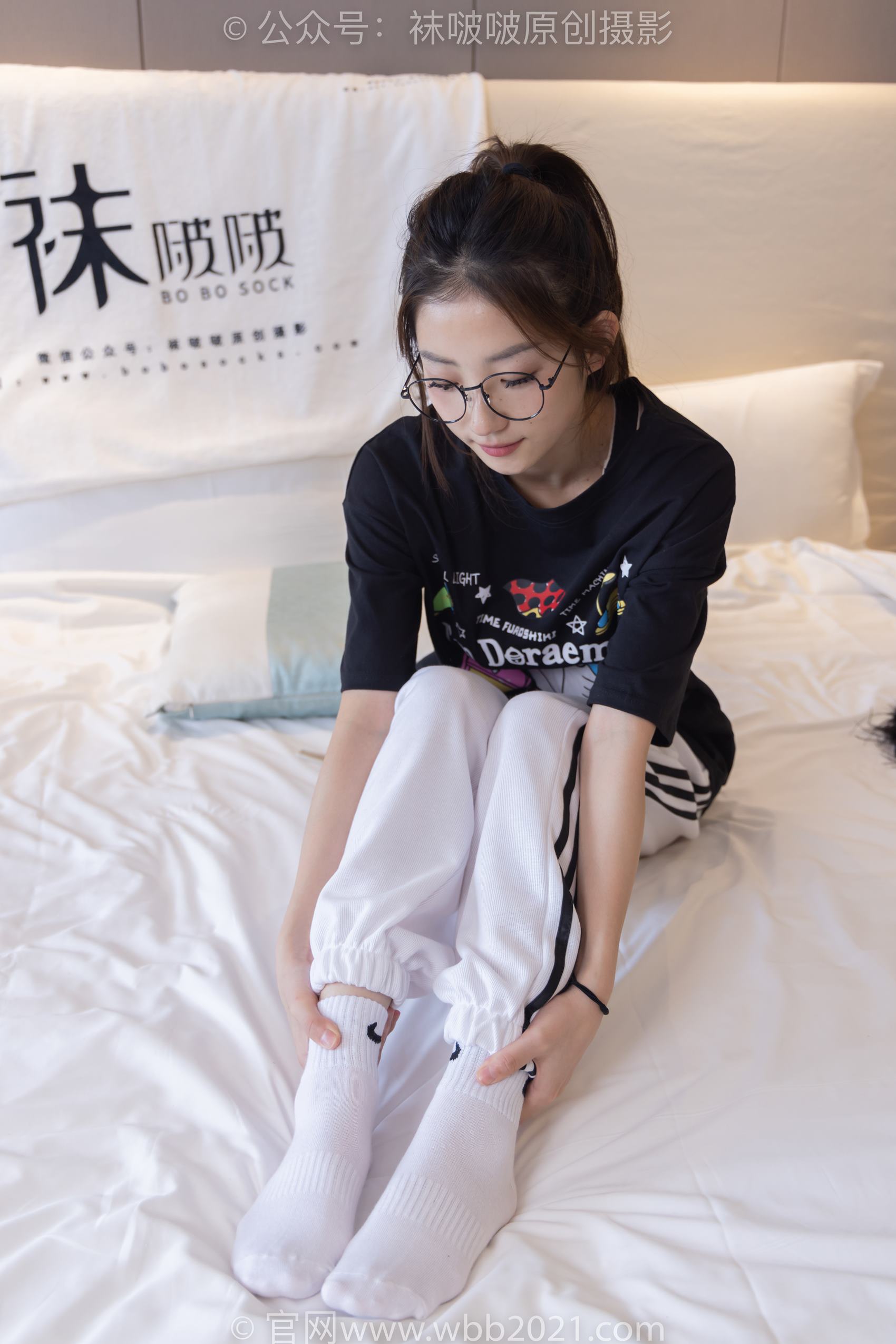 图片[91]-[BoBoSocks袜啵啵]NO.382 小沫-板鞋、白棉袜[143P] – 速更版-美库