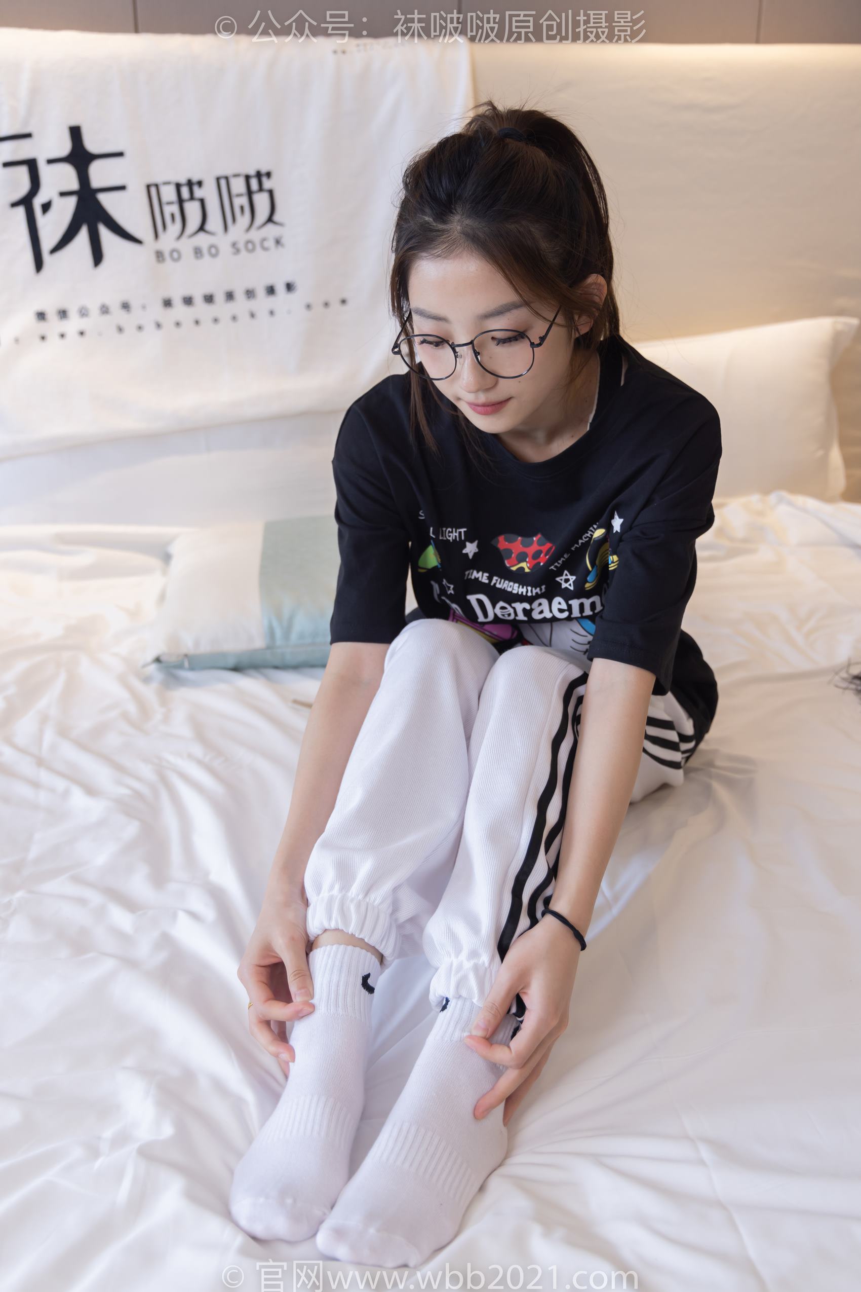 图片[92]-[BoBoSocks袜啵啵]NO.382 小沫-板鞋、白棉袜[143P] – 速更版-美库