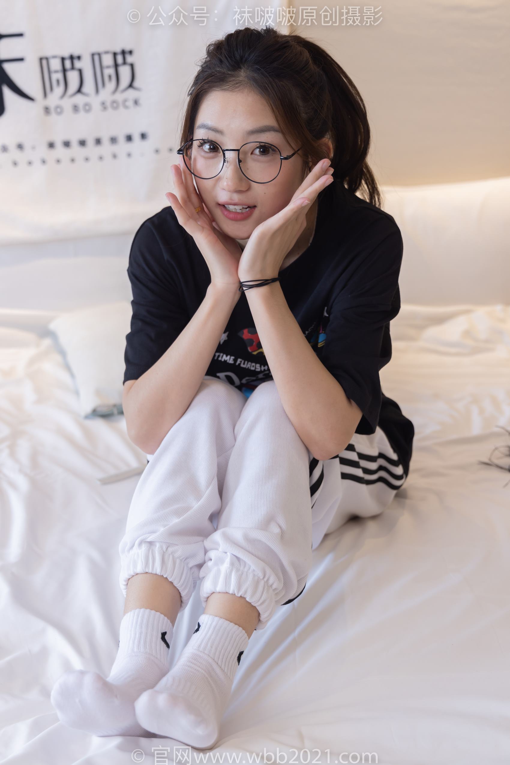 图片[105]-[BoBoSocks袜啵啵]NO.382 小沫-板鞋、白棉袜[143P] – 速更版-美库