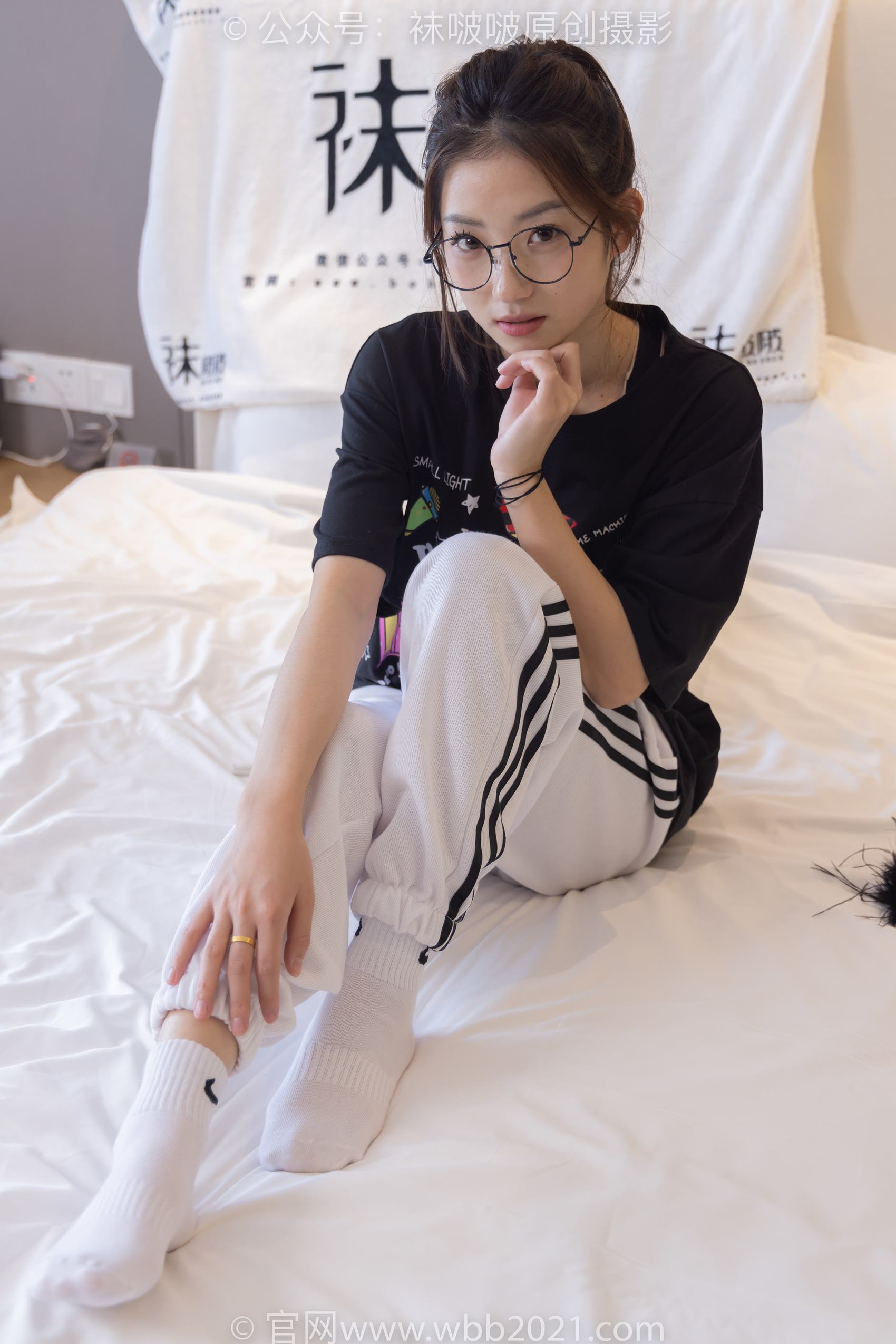 图片[109]-[BoBoSocks袜啵啵]NO.382 小沫-板鞋、白棉袜[143P] – 速更版-美库