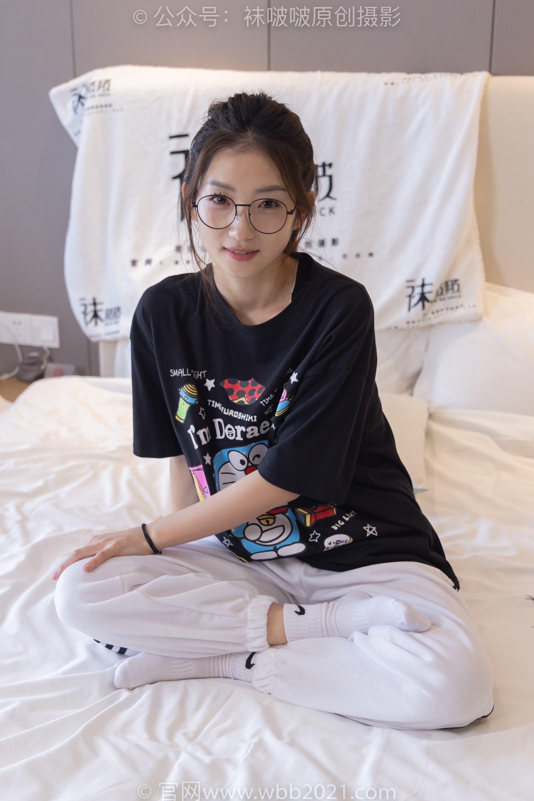 图片[115]-[BoBoSocks袜啵啵]NO.382 小沫-板鞋、白棉袜[143P] – 速更版-美库