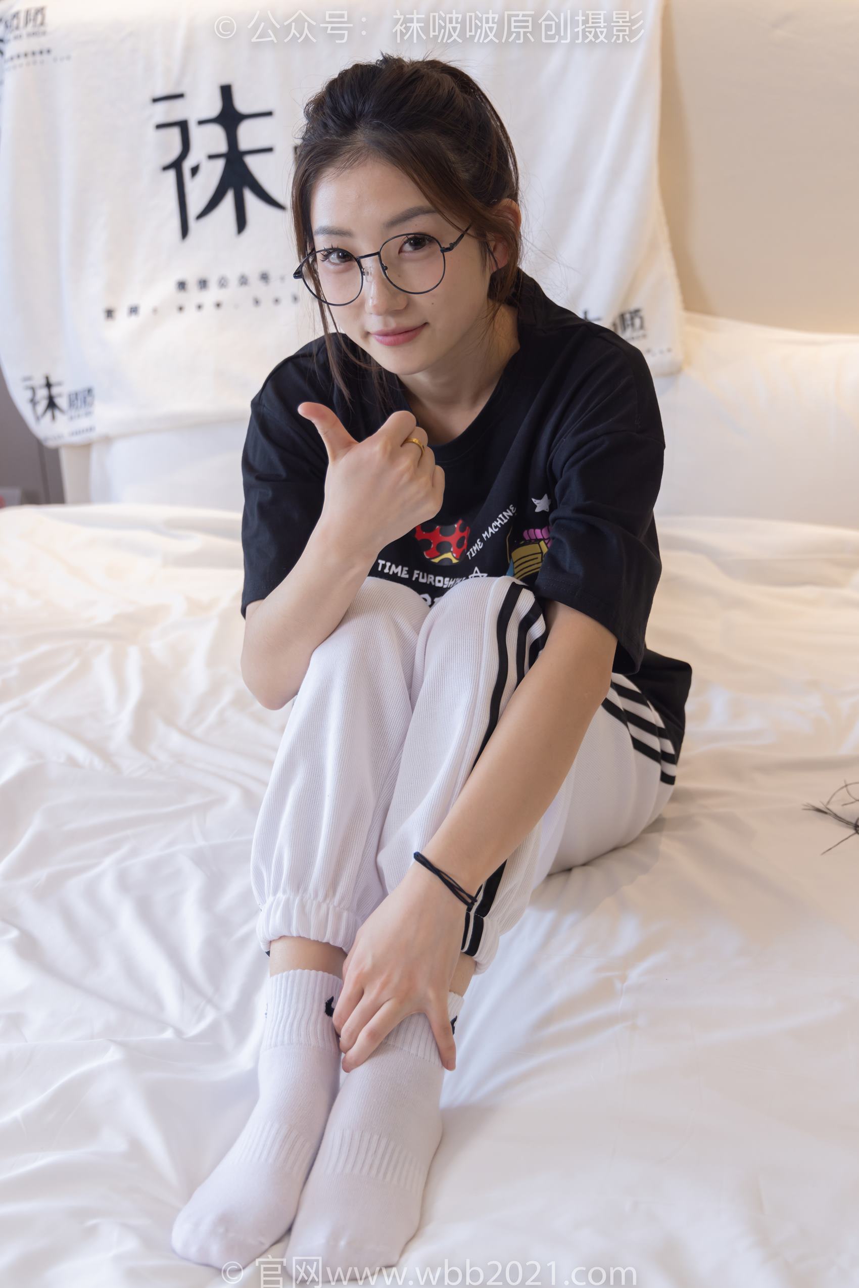 图片[122]-[BoBoSocks袜啵啵]NO.382 小沫-板鞋、白棉袜[143P] – 速更版-美库