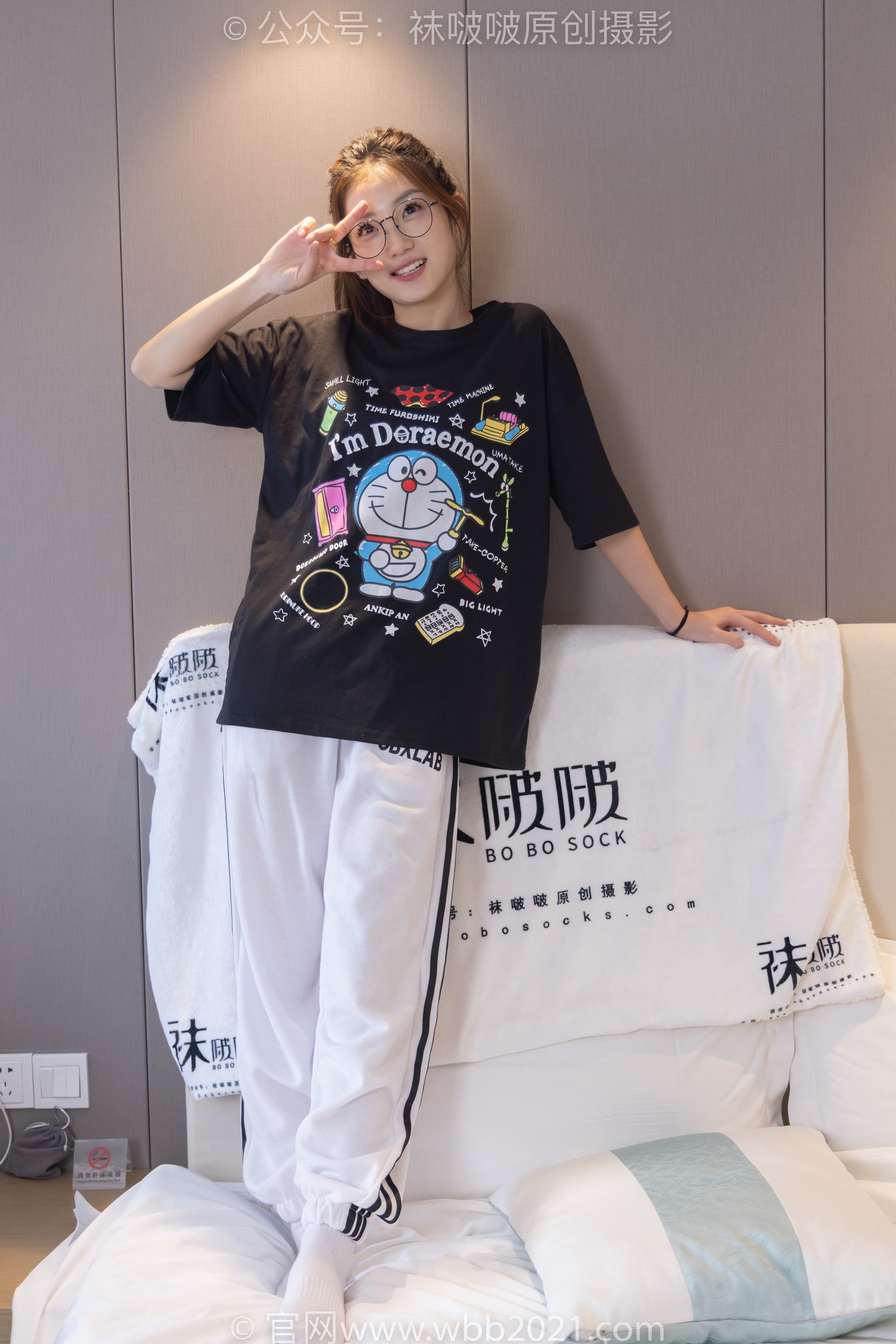 图片[127]-[BoBoSocks袜啵啵]NO.382 小沫-板鞋、白棉袜[143P] – 速更版-美库