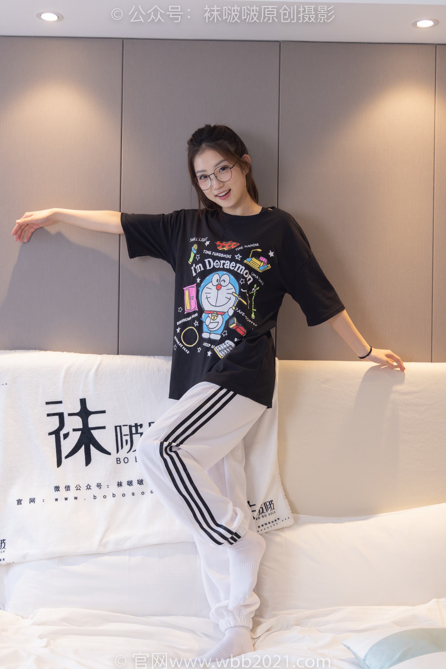 图片[130]-[BoBoSocks袜啵啵]NO.382 小沫-板鞋、白棉袜[143P] – 速更版-美库