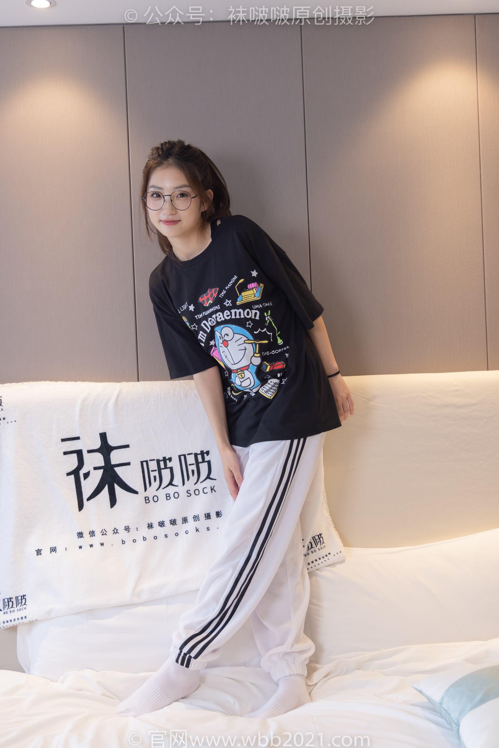 图片[131]-[BoBoSocks袜啵啵]NO.382 小沫-板鞋、白棉袜[143P] – 速更版-美库