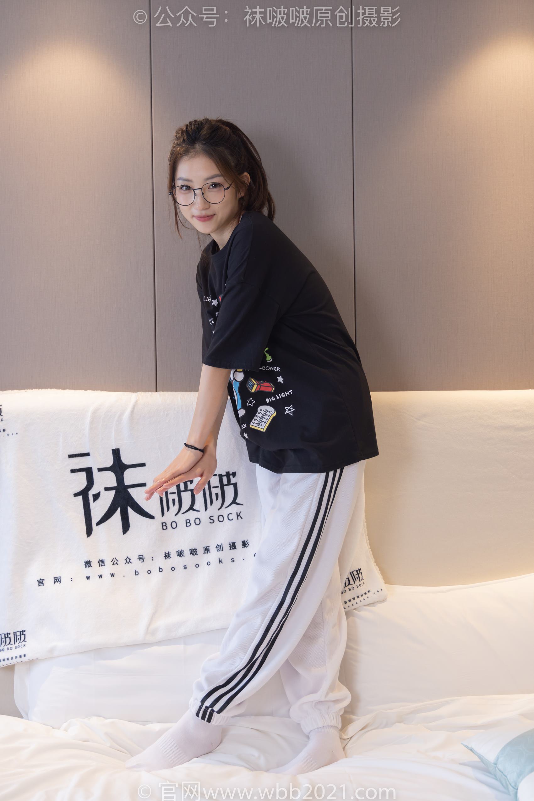 图片[132]-[BoBoSocks袜啵啵]NO.382 小沫-板鞋、白棉袜[143P] – 速更版-美库