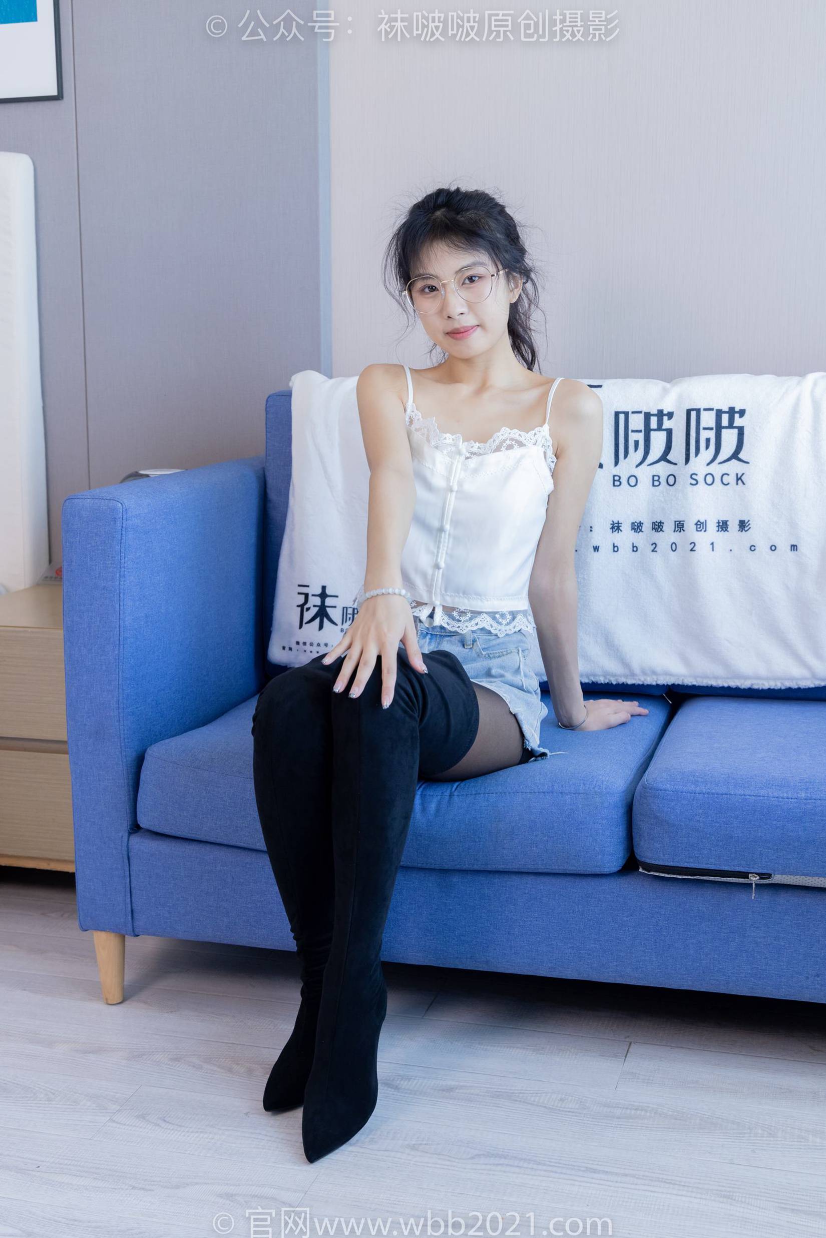 图片[19]-[BoBoSocks袜啵啵]NO.383 奶油-长靴、高跟长靴、黑丝、网袜、裸足[150P] – 速更版-美库