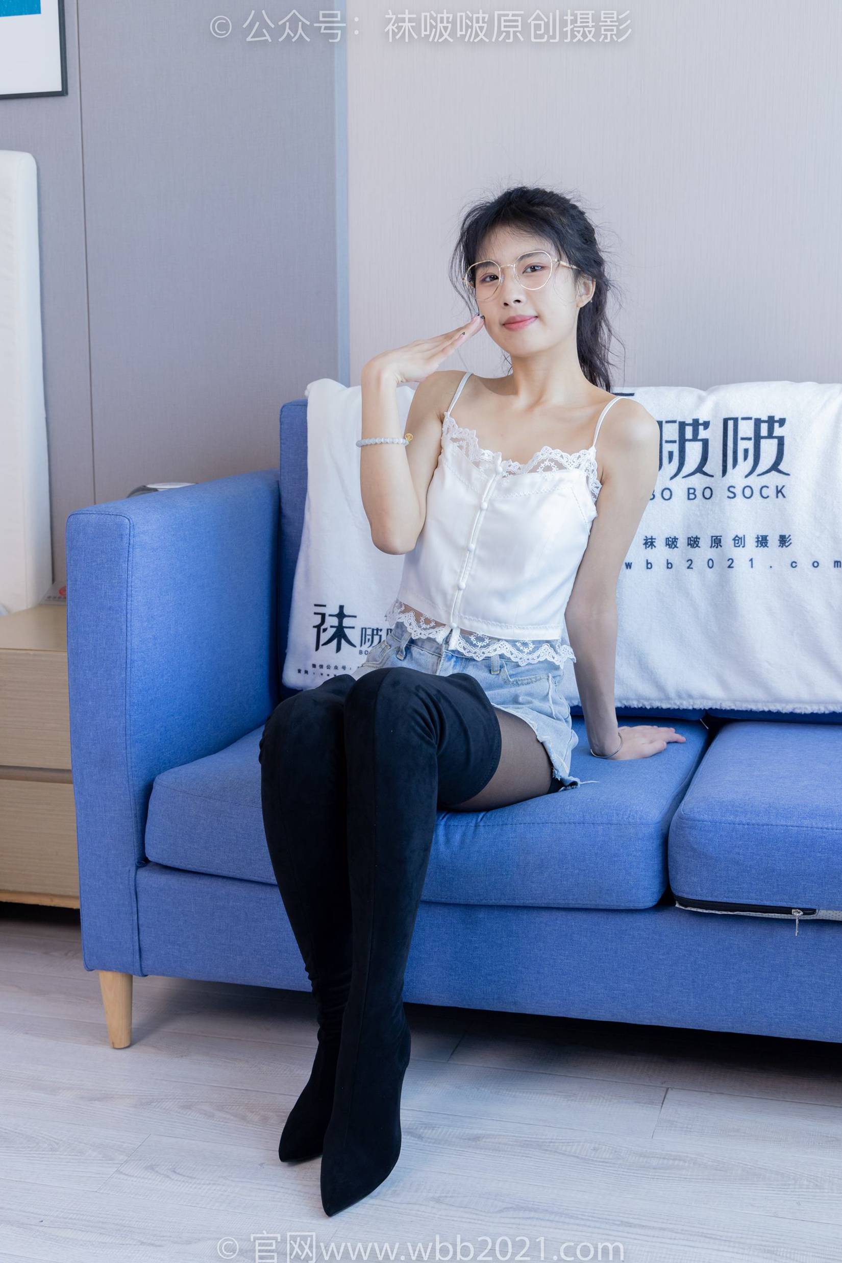 图片[20]-[BoBoSocks袜啵啵]NO.383 奶油-长靴、高跟长靴、黑丝、网袜、裸足[150P] – 速更版-美库