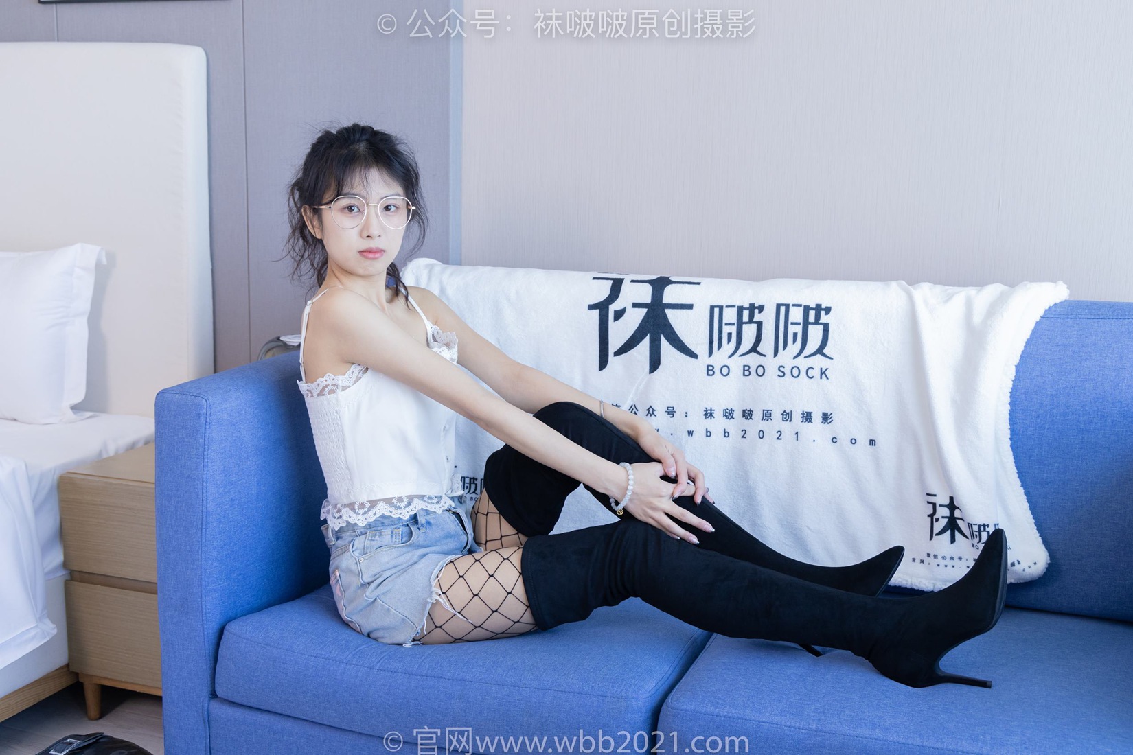 图片[83]-[BoBoSocks袜啵啵]NO.383 奶油-长靴、高跟长靴、黑丝、网袜、裸足[150P] – 速更版-美库