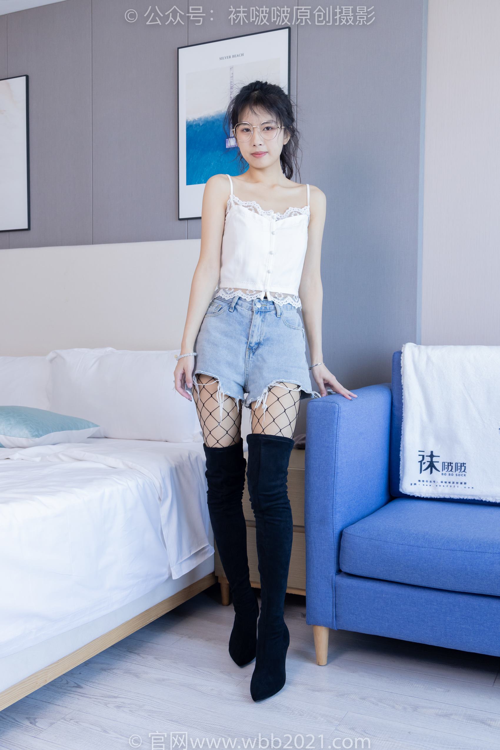 图片[89]-[BoBoSocks袜啵啵]NO.383 奶油-长靴、高跟长靴、黑丝、网袜、裸足[150P] – 速更版-美库