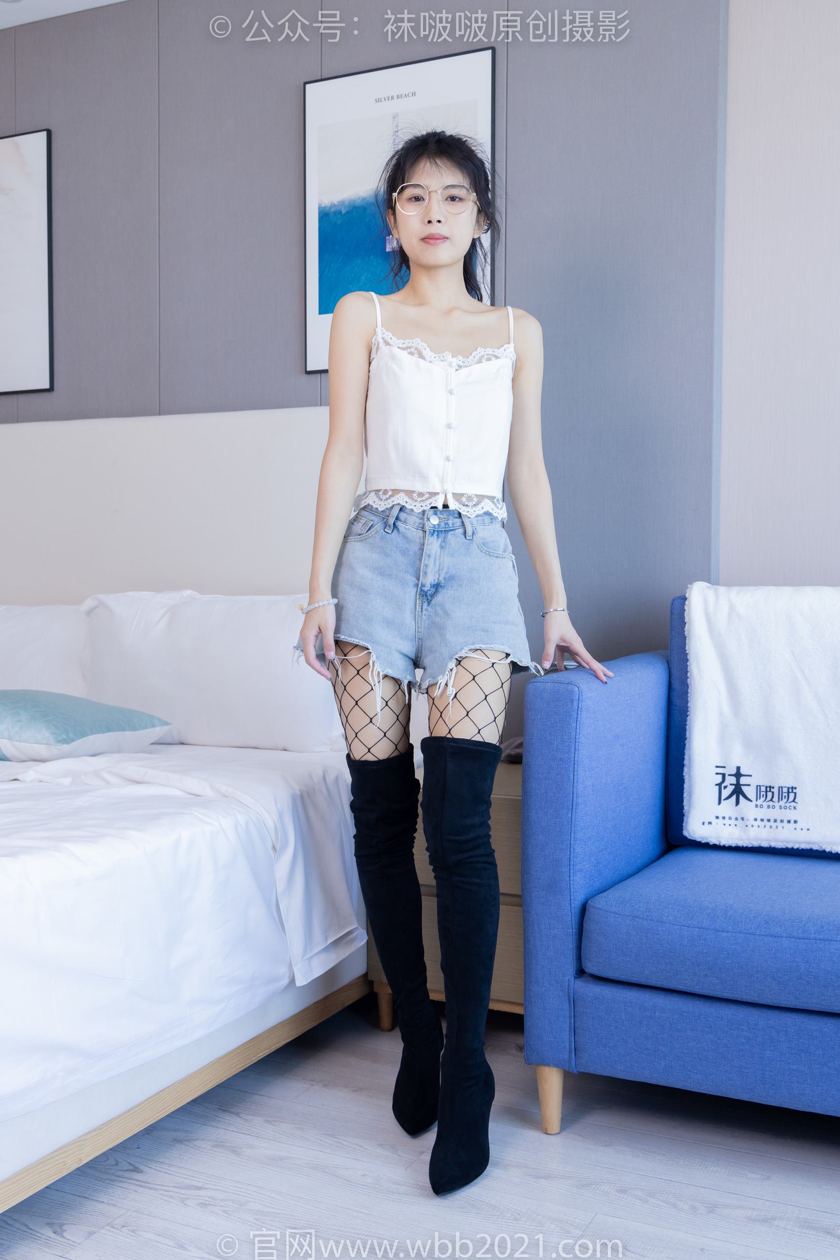 图片[90]-[BoBoSocks袜啵啵]NO.383 奶油-长靴、高跟长靴、黑丝、网袜、裸足[150P] – 速更版-美库