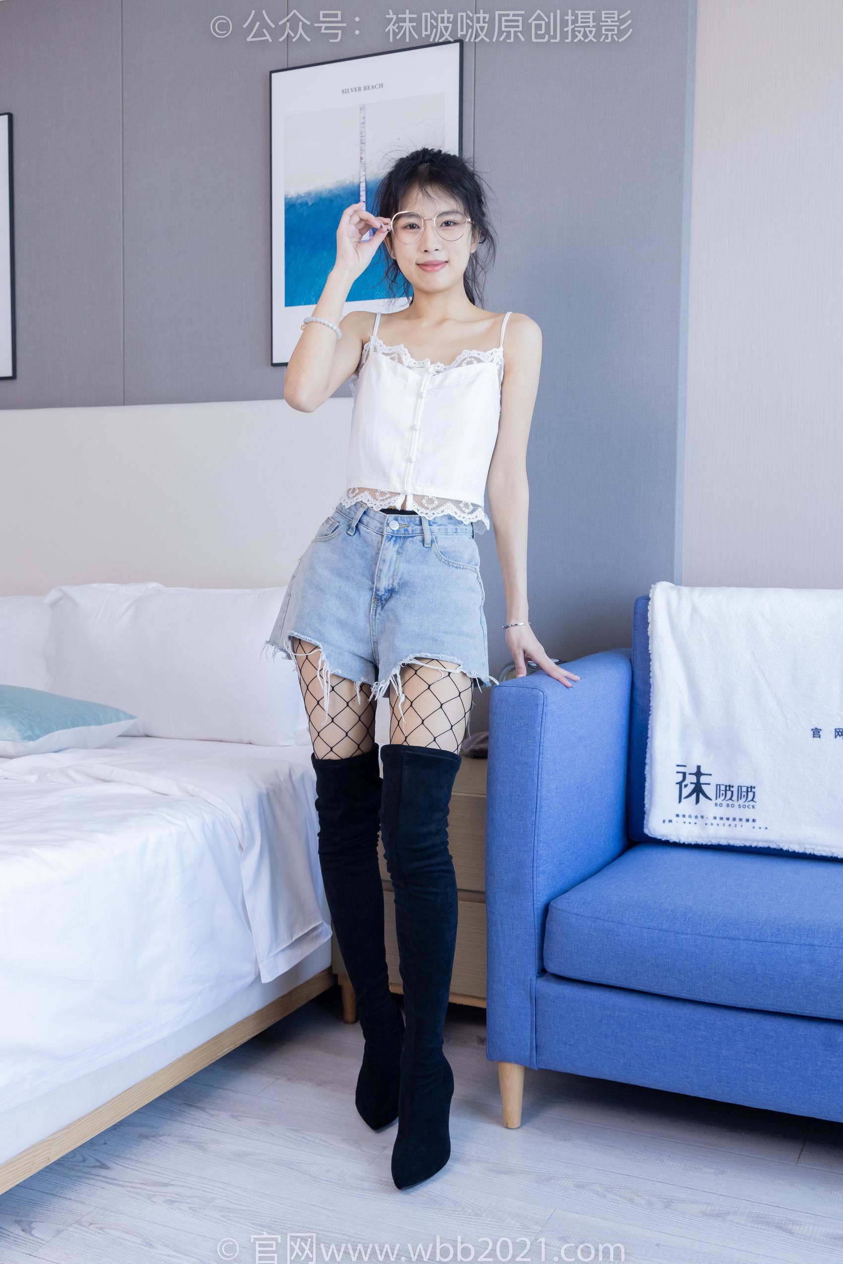 图片[91]-[BoBoSocks袜啵啵]NO.383 奶油-长靴、高跟长靴、黑丝、网袜、裸足[150P] – 速更版-美库