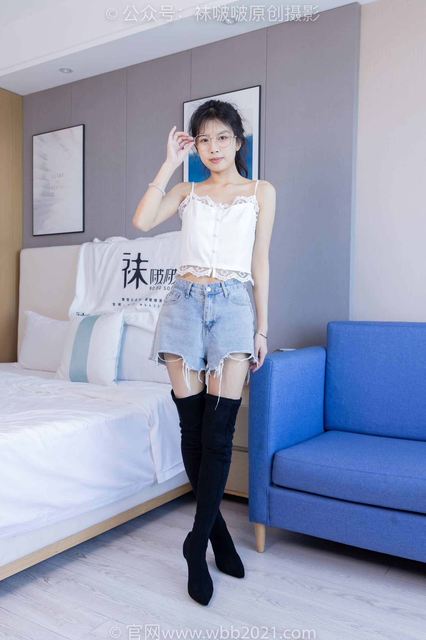 图片[133]-[BoBoSocks袜啵啵]NO.383 奶油-长靴、高跟长靴、黑丝、网袜、裸足[150P] – 速更版-美库