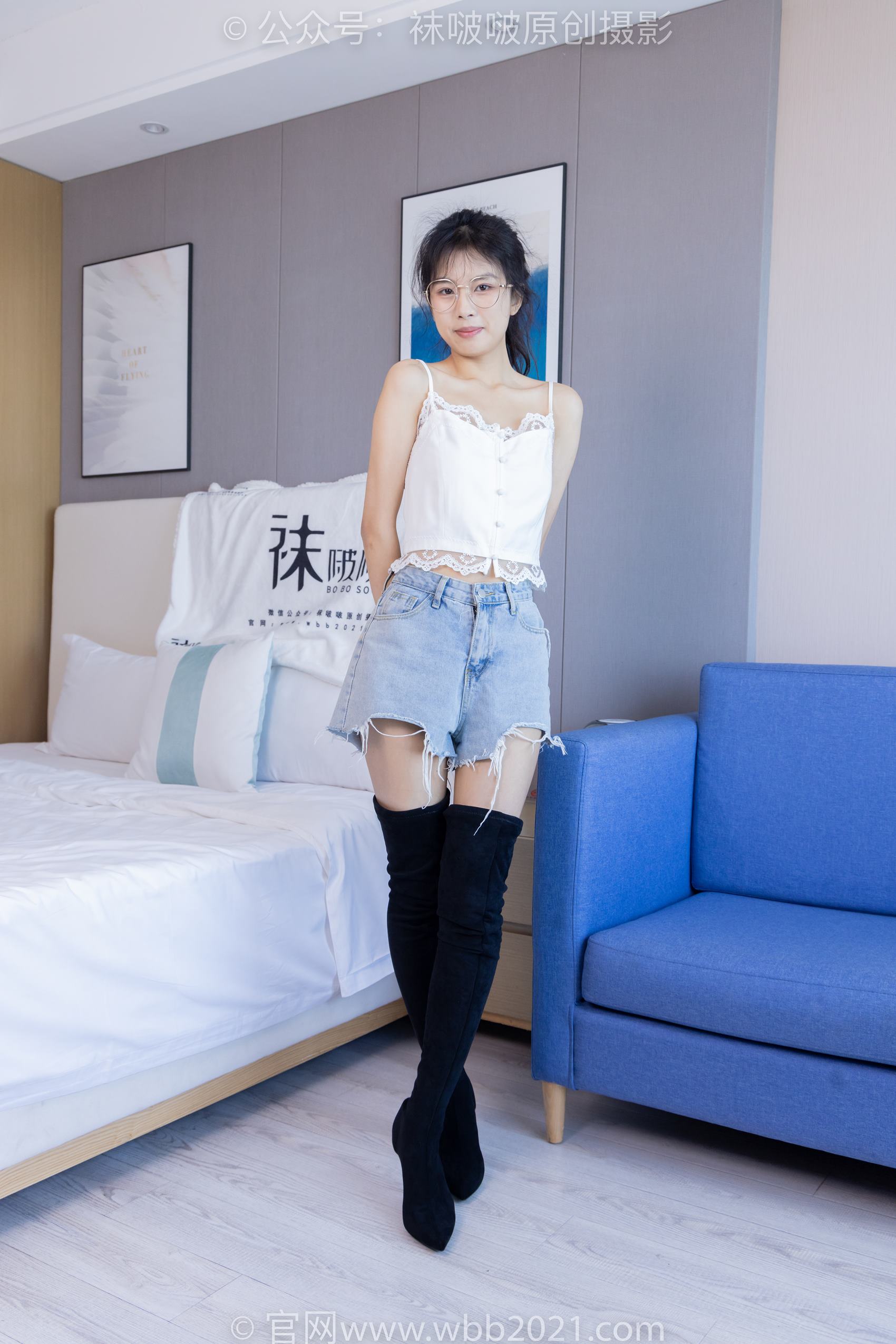 图片[134]-[BoBoSocks袜啵啵]NO.383 奶油-长靴、高跟长靴、黑丝、网袜、裸足[150P] – 速更版-美库