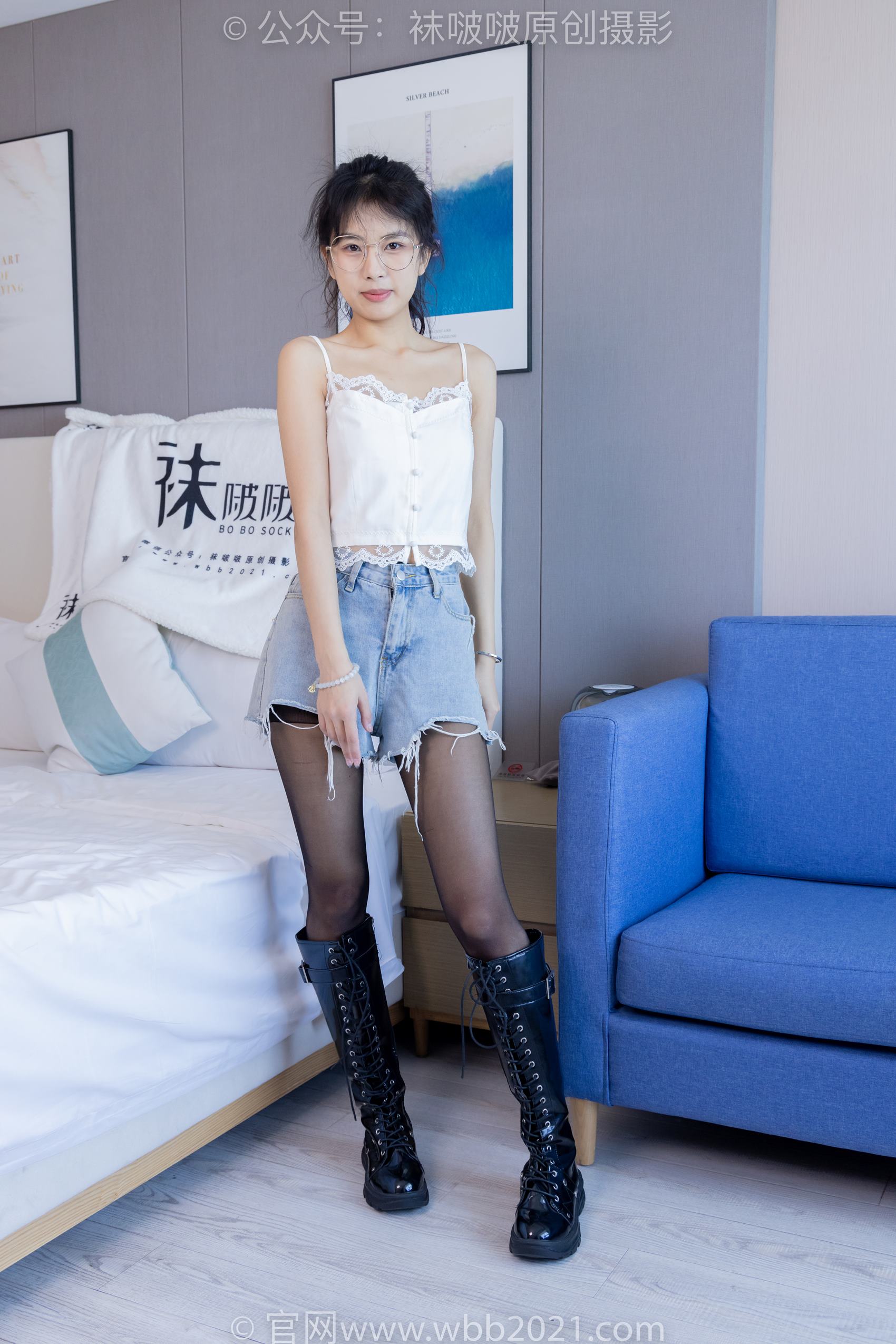 图片[151]-[BoBoSocks袜啵啵]NO.383 奶油-长靴、高跟长靴、黑丝、网袜、裸足[150P] – 速更版-美库