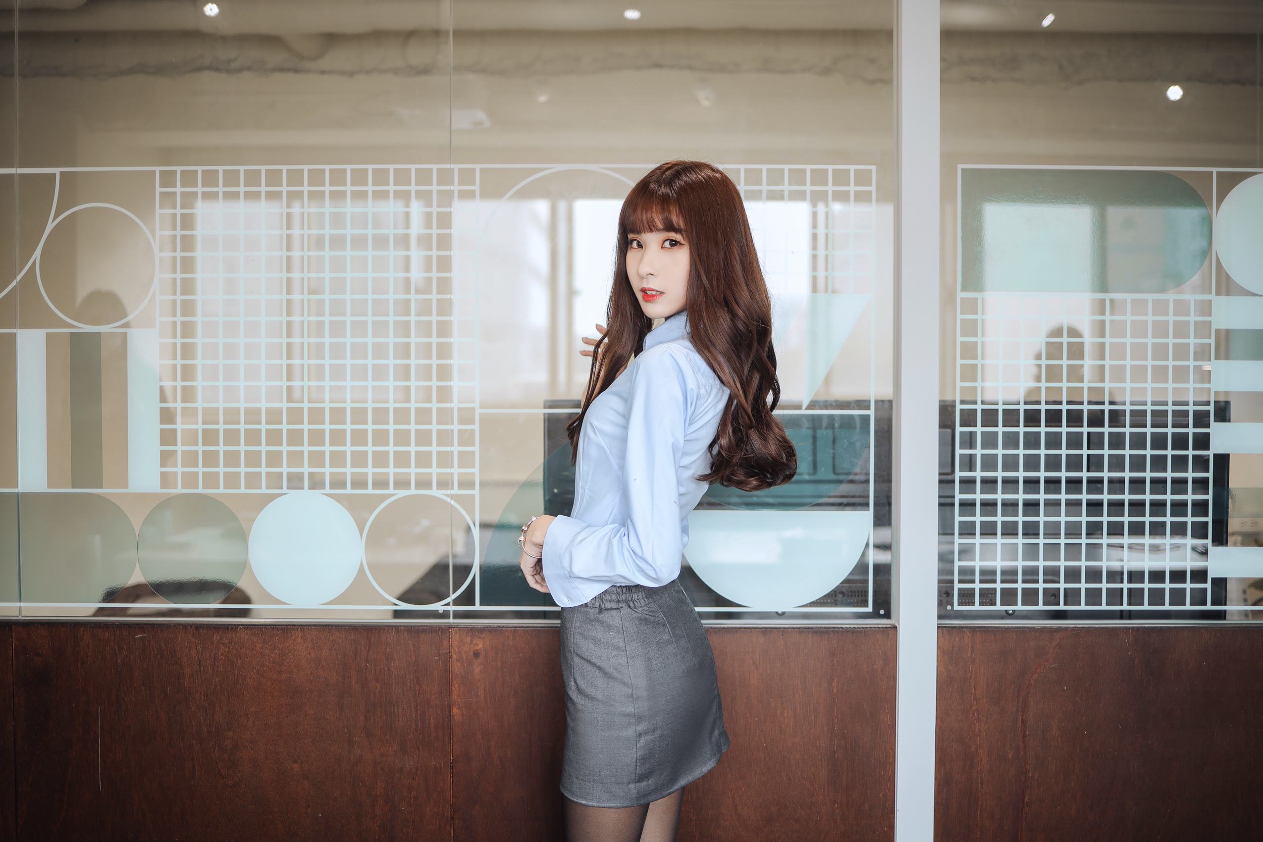 图片[14]-泥泥汝  – OL女郎A[31P] – 速更版-美库