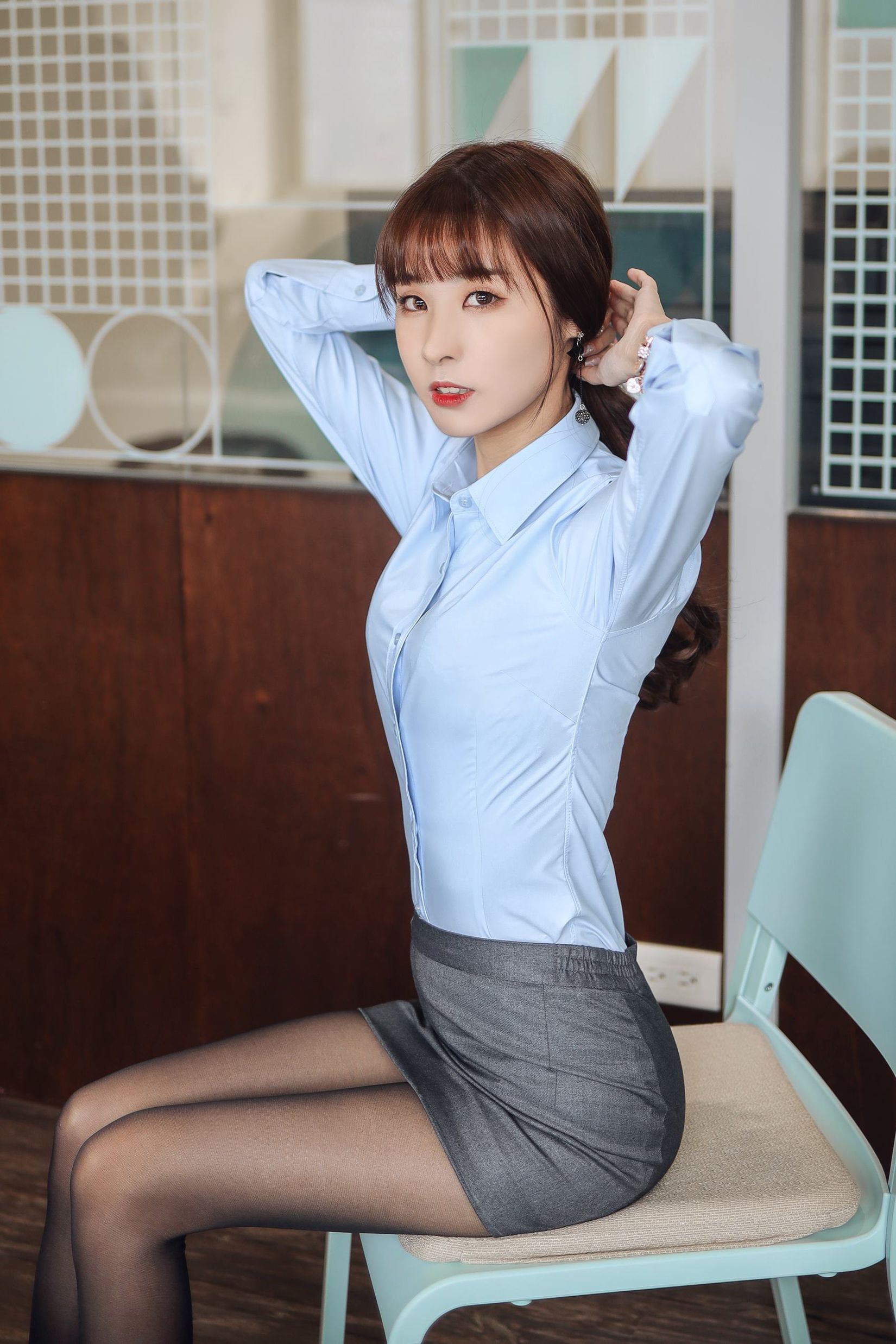 图片[18]-泥泥汝  – OL女郎A[31P] – 速更版-美库