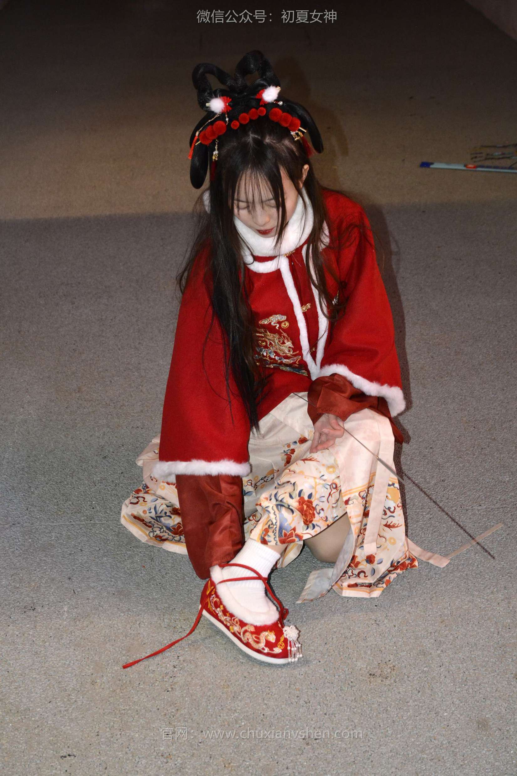 图片[25]-初夏女神 NO.149 双双&秀秀&情情 新年快乐[110P] – 速更版-美库