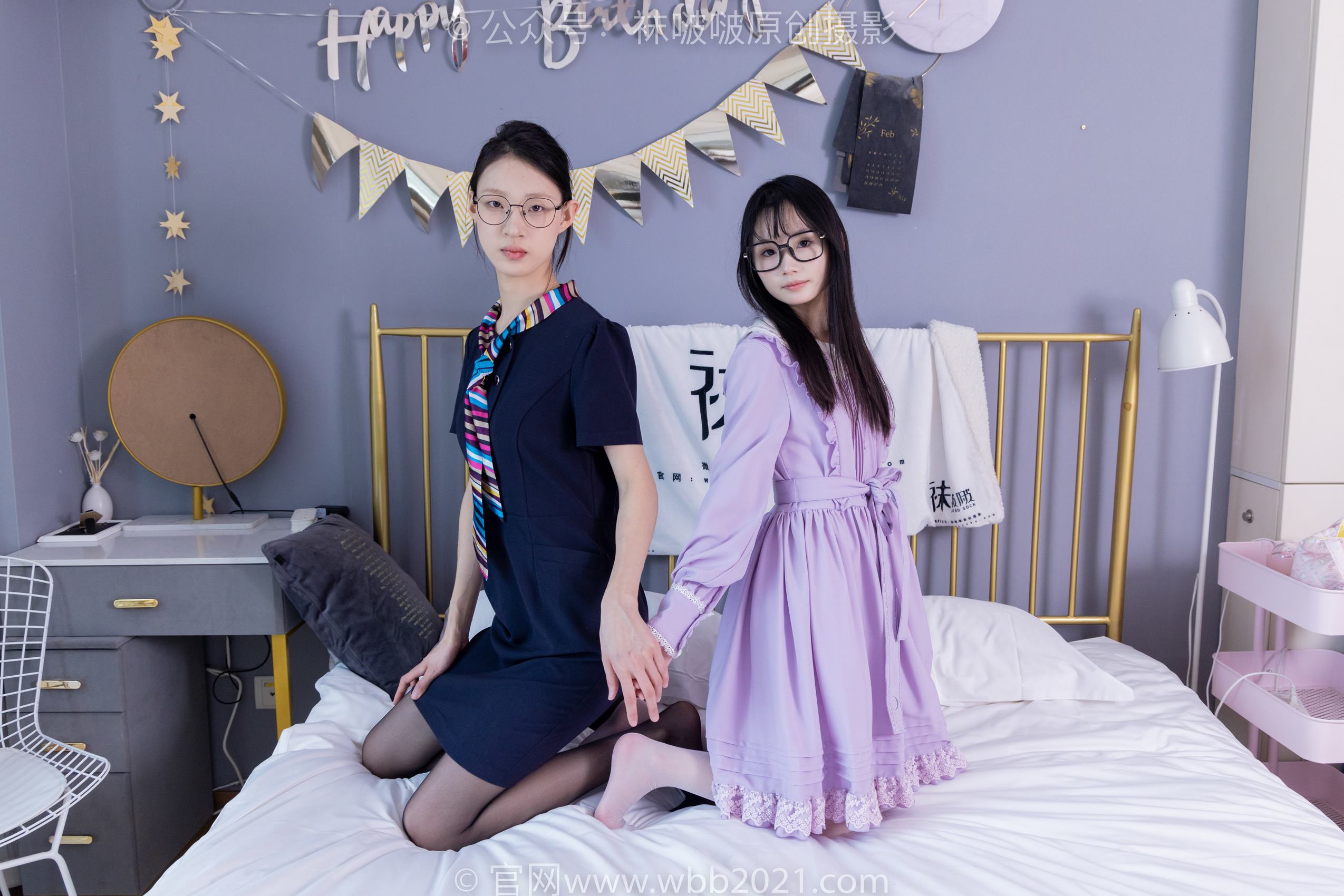 图片[15]-[BoBoSocks袜啵啵]NO.384 雪糕甜甜圈-两双高跟凉鞋、黑丝、白丝、裸足[183P] – 速更版-美库