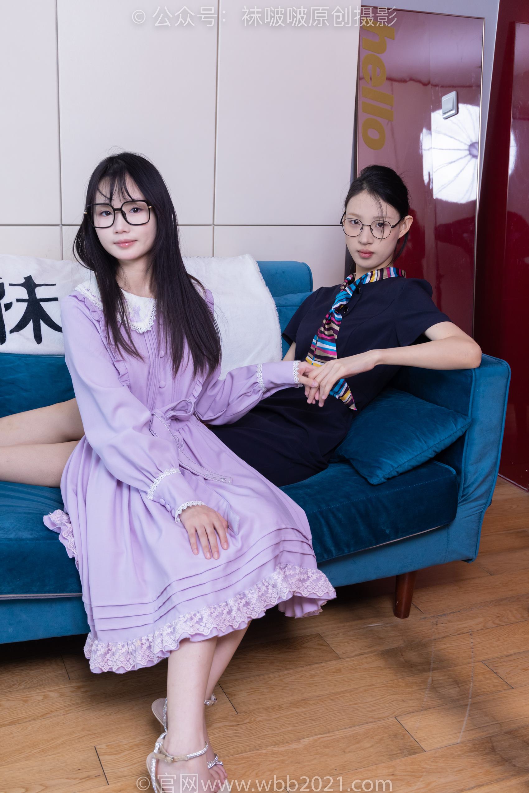 图片[37]-[BoBoSocks袜啵啵]NO.384 雪糕甜甜圈-两双高跟凉鞋、黑丝、白丝、裸足[183P] – 速更版-美库