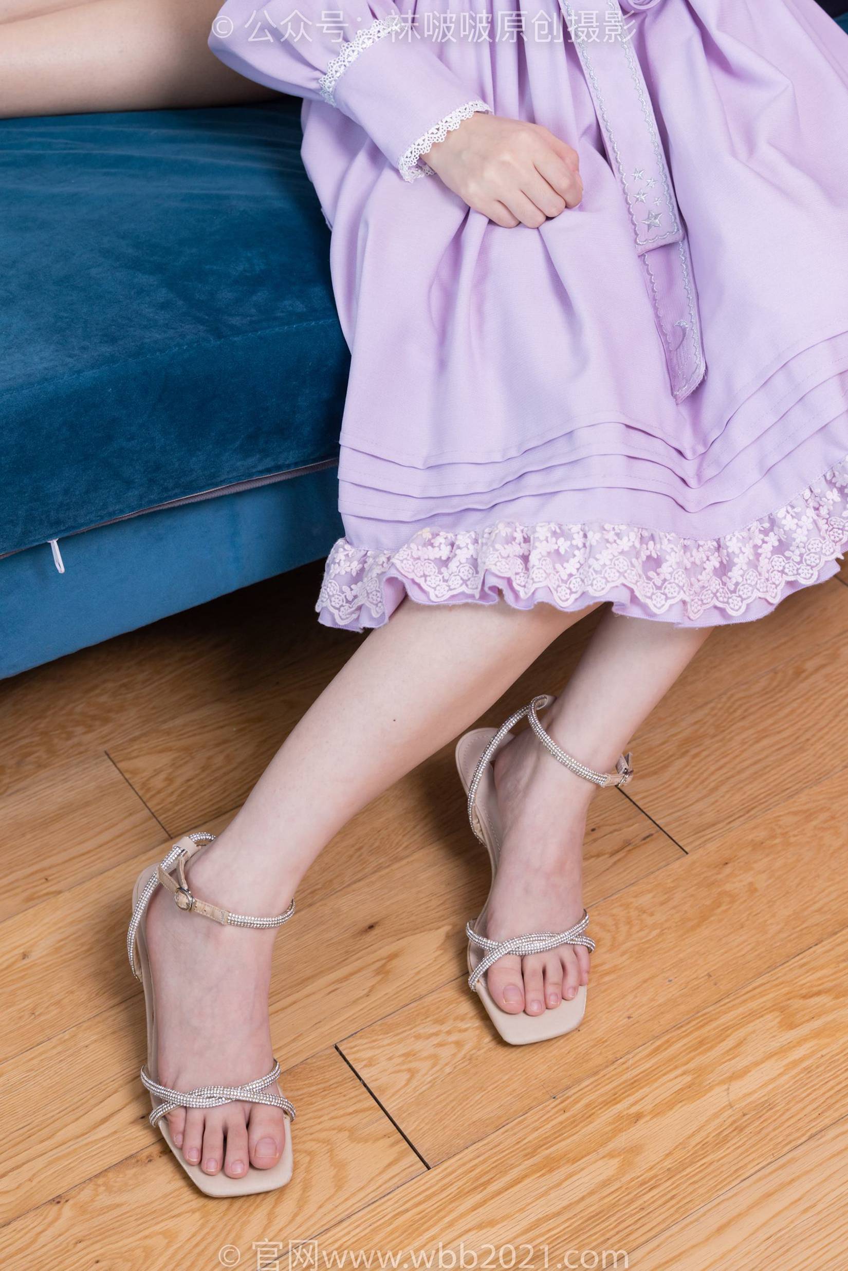 图片[40]-[BoBoSocks袜啵啵]NO.384 雪糕甜甜圈-两双高跟凉鞋、黑丝、白丝、裸足[183P] – 速更版-美库