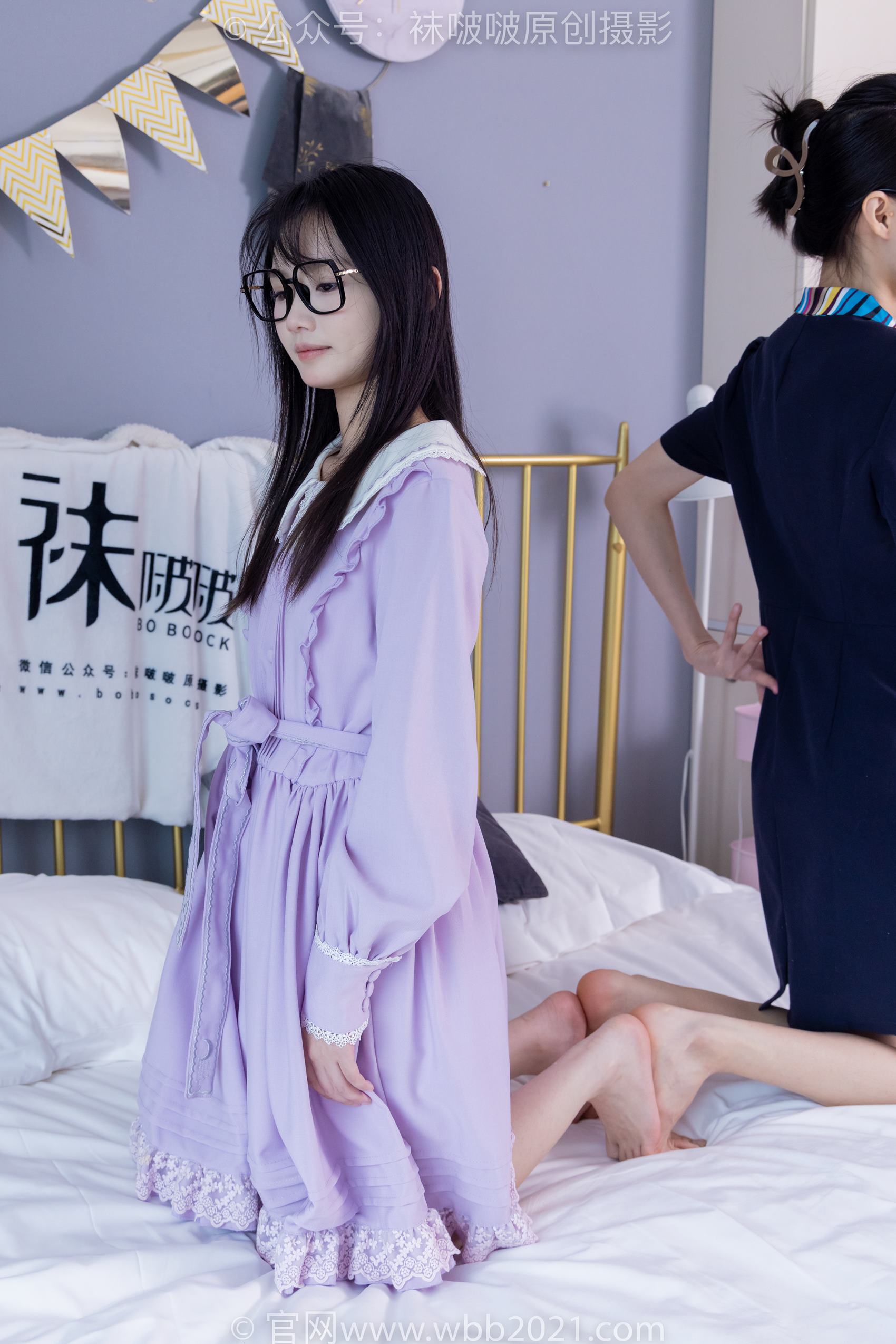 图片[136]-[BoBoSocks袜啵啵]NO.384 雪糕甜甜圈-两双高跟凉鞋、黑丝、白丝、裸足[183P] – 速更版-美库