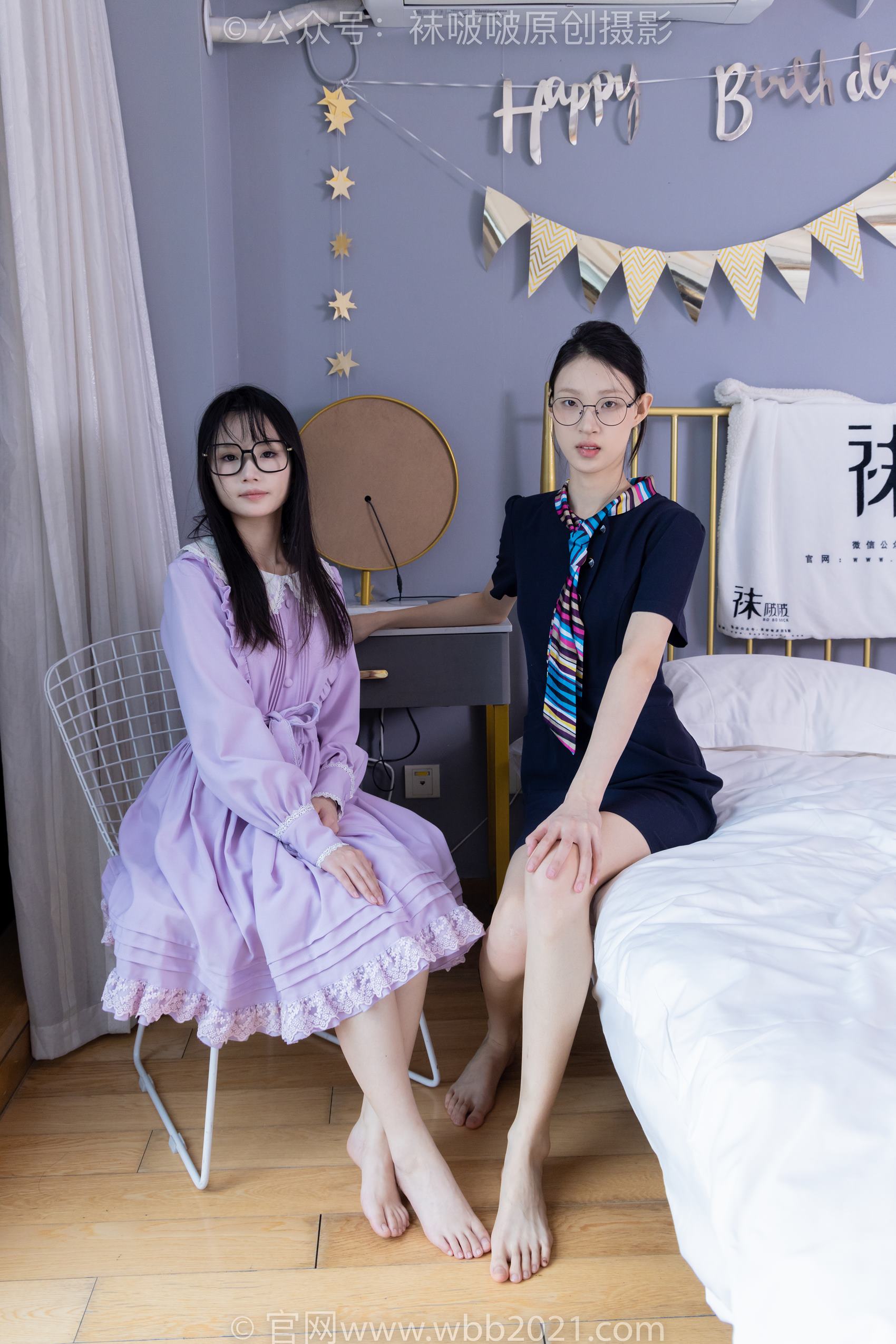 图片[153]-[BoBoSocks袜啵啵]NO.384 雪糕甜甜圈-两双高跟凉鞋、黑丝、白丝、裸足[183P] – 速更版-美库