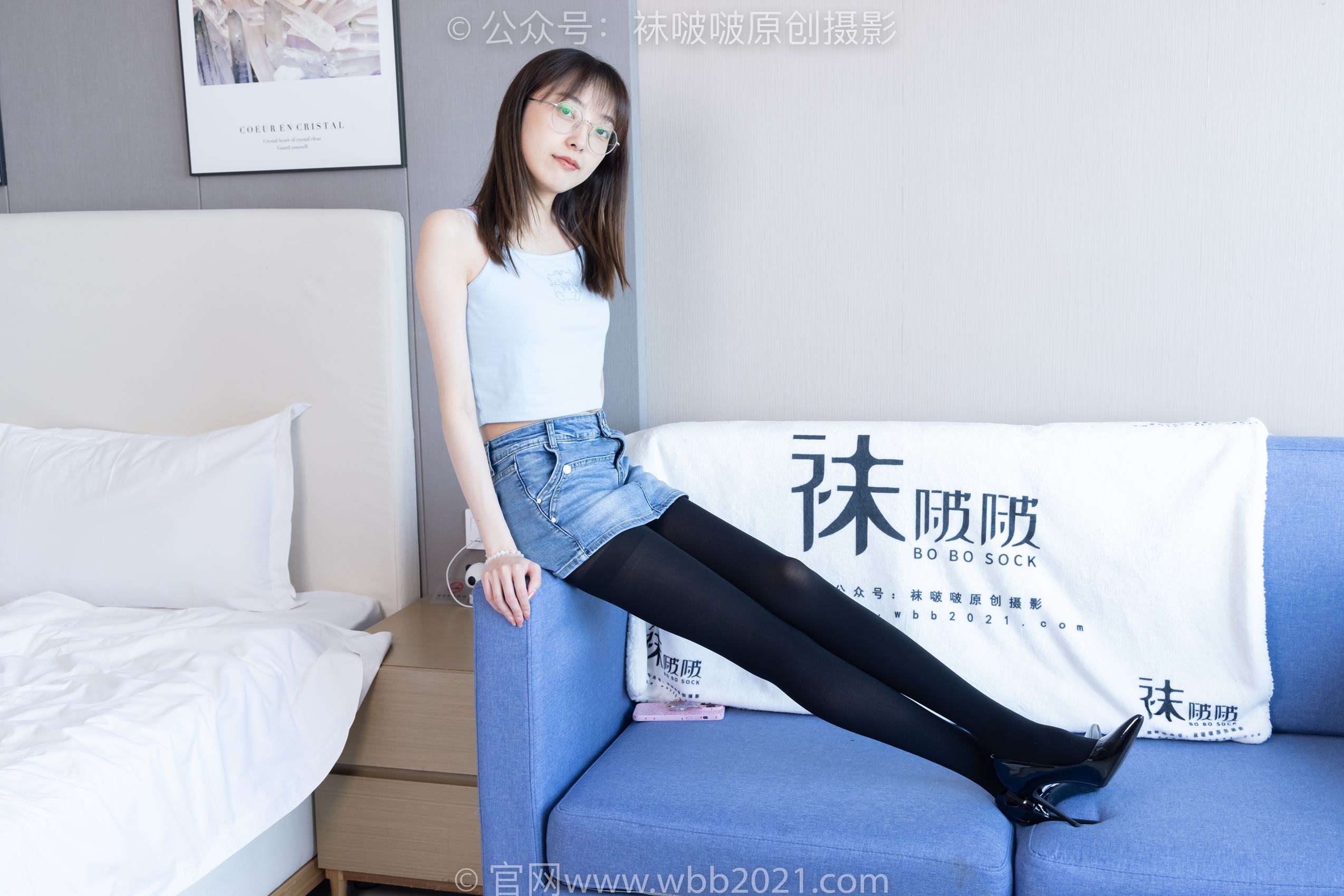 图片[11]-[BoBoSocks袜啵啵]NO.385 稚予-高跟鞋、皮鞋、运动鞋、厚黑丝[180P] – 速更版-美库