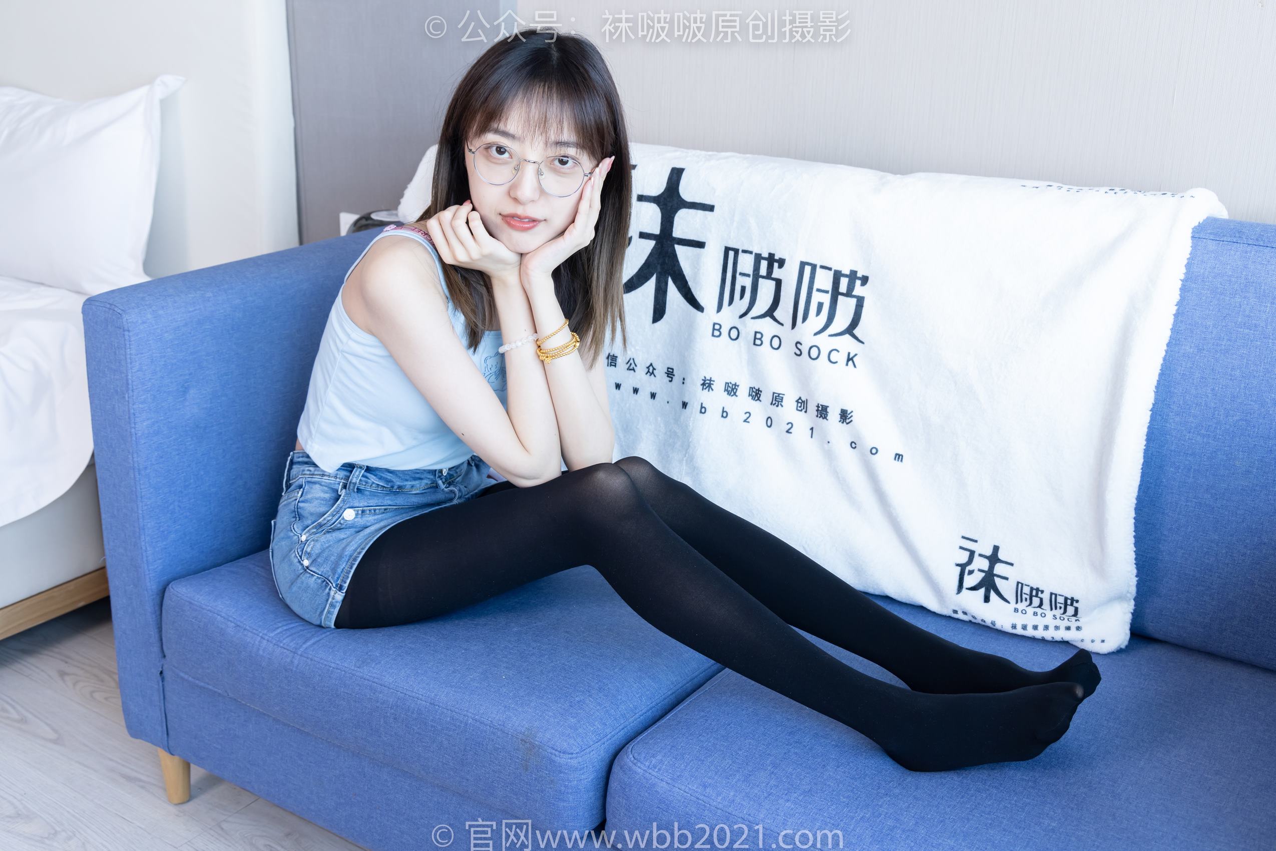 图片[32]-[BoBoSocks袜啵啵]NO.385 稚予-高跟鞋、皮鞋、运动鞋、厚黑丝[180P] – 速更版-美库