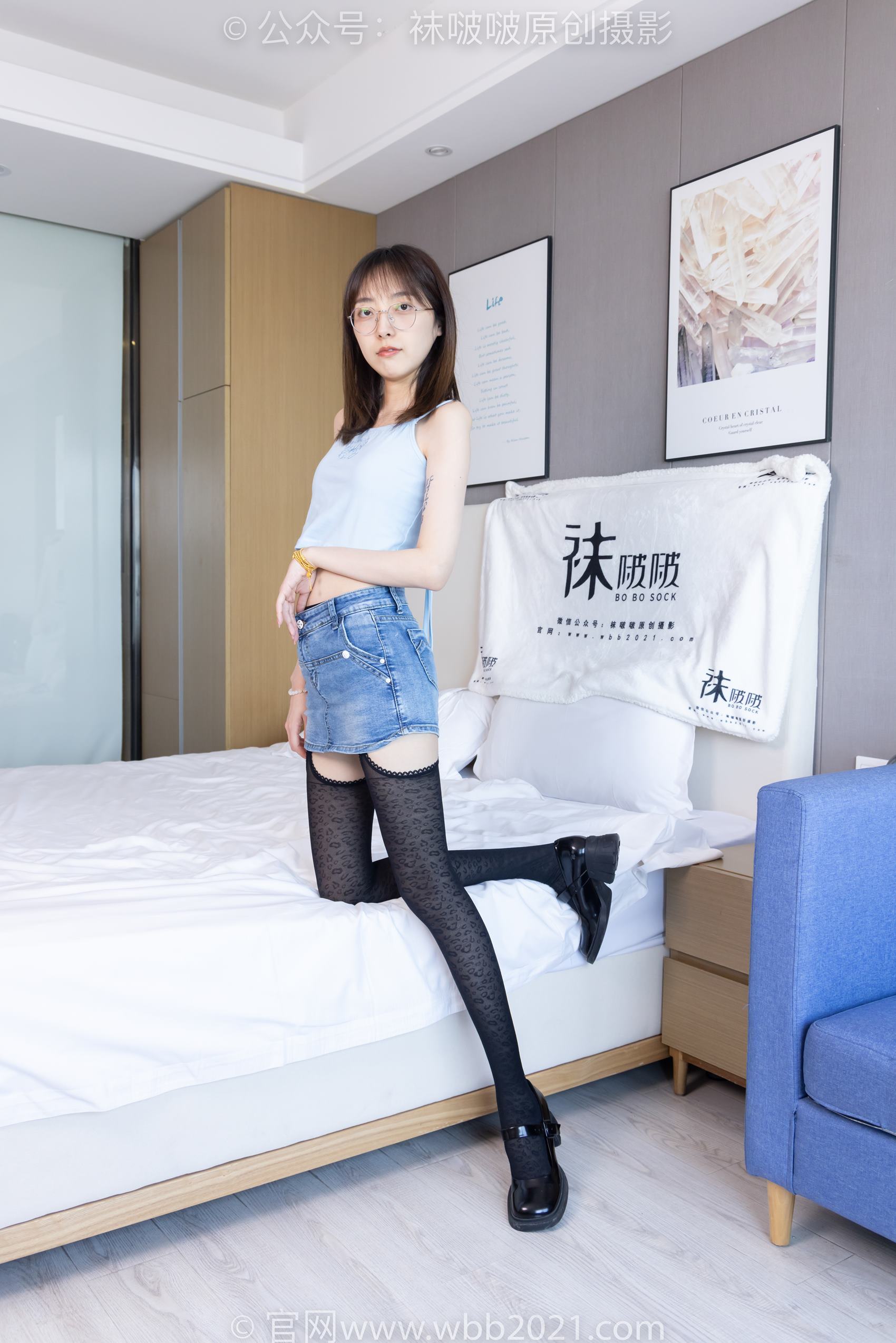 图片[104]-[BoBoSocks袜啵啵]NO.385 稚予-高跟鞋、皮鞋、运动鞋、厚黑丝[180P] – 速更版-美库