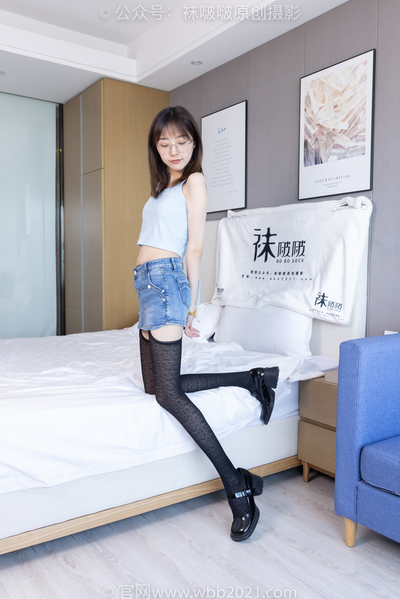 图片[105]-[BoBoSocks袜啵啵]NO.385 稚予-高跟鞋、皮鞋、运动鞋、厚黑丝[180P] – 速更版-美库