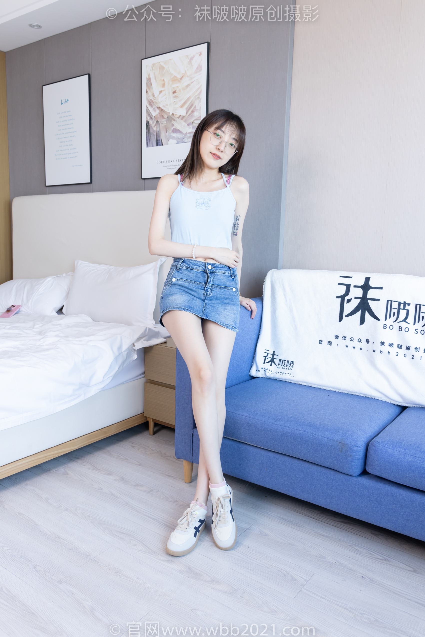 图片[123]-[BoBoSocks袜啵啵]NO.385 稚予-高跟鞋、皮鞋、运动鞋、厚黑丝[180P] – 速更版-美库