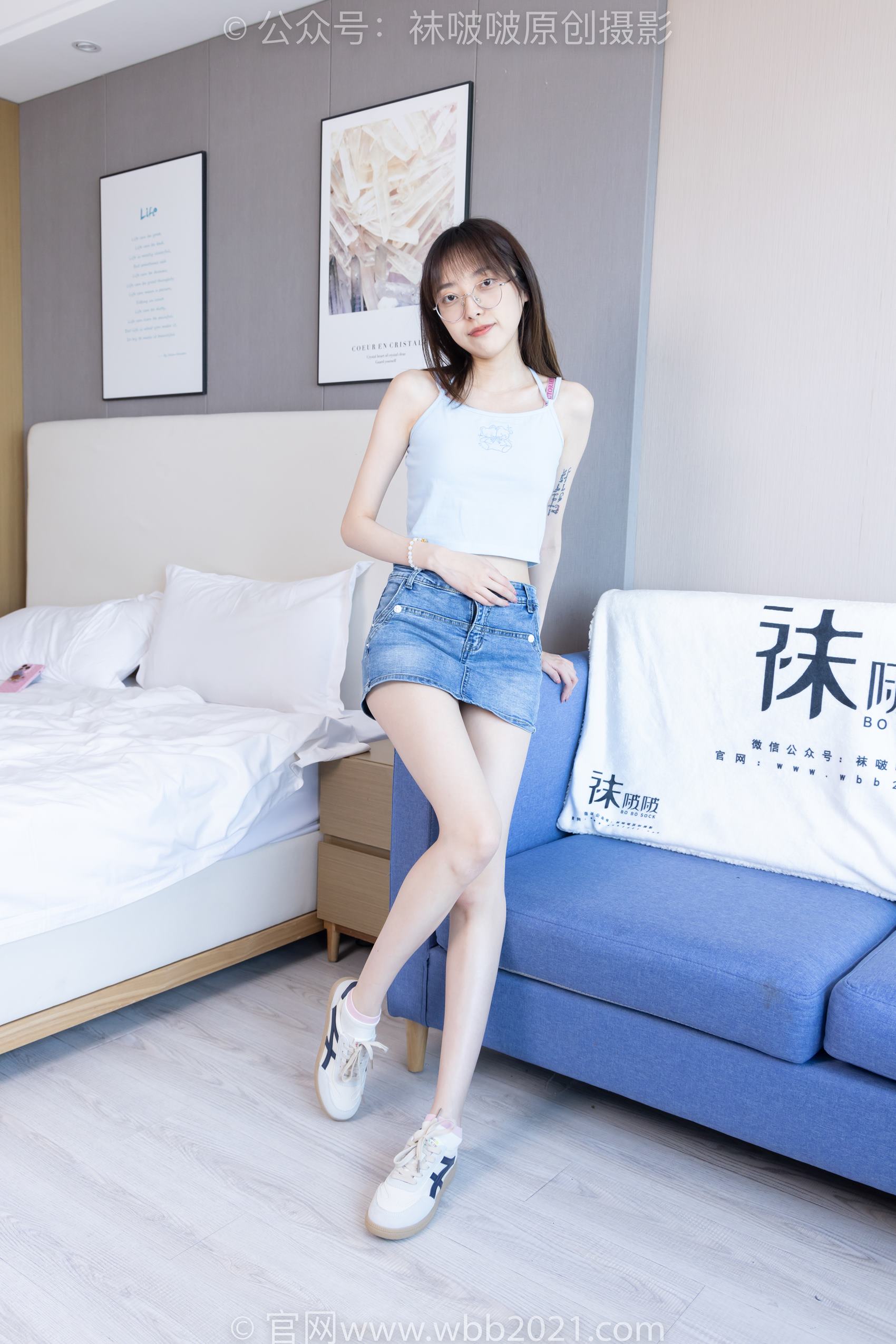 图片[124]-[BoBoSocks袜啵啵]NO.385 稚予-高跟鞋、皮鞋、运动鞋、厚黑丝[180P] – 速更版-美库