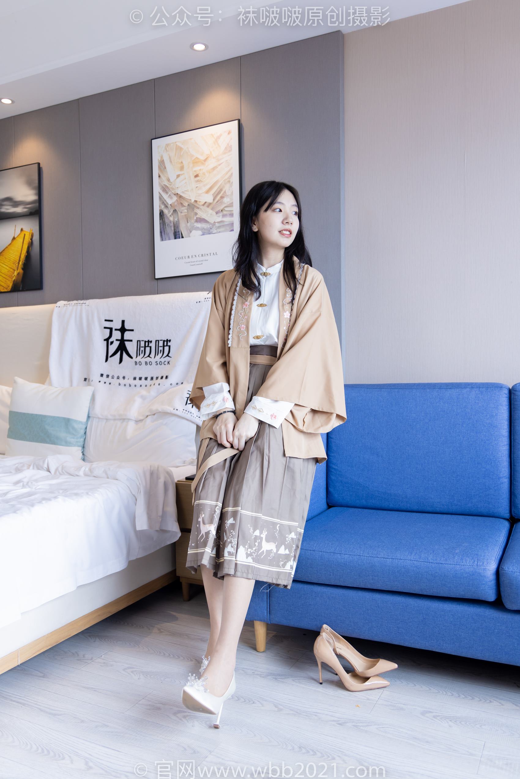 图片[11]-[BoBoSocks袜啵啵]NO.387 小甜豆-两双高跟鞋、黑丝、肉丝[145P] – 速更版-美库