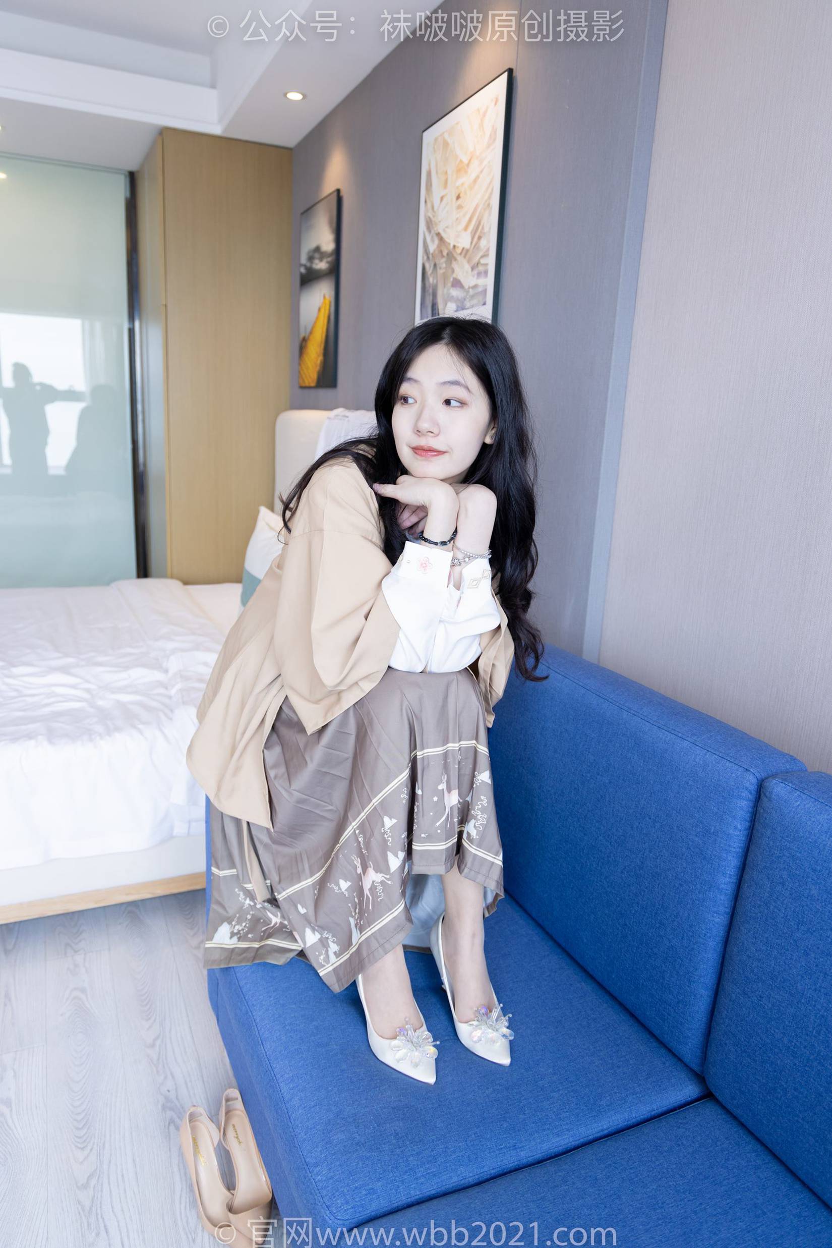 图片[23]-[BoBoSocks袜啵啵]NO.387 小甜豆-两双高跟鞋、黑丝、肉丝[145P] – 速更版-美库