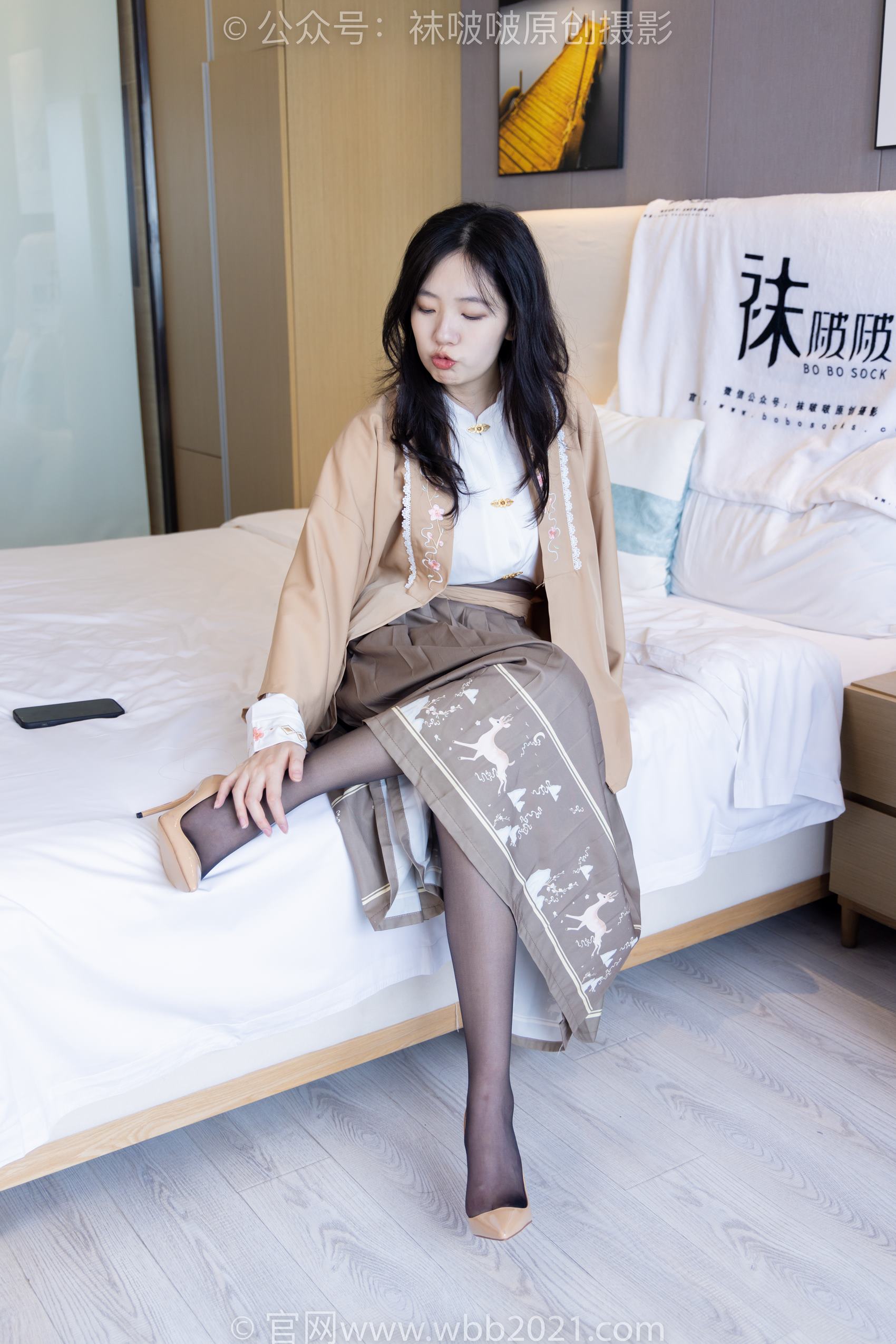 图片[90]-[BoBoSocks袜啵啵]NO.387 小甜豆-两双高跟鞋、黑丝、肉丝[145P] – 速更版-美库