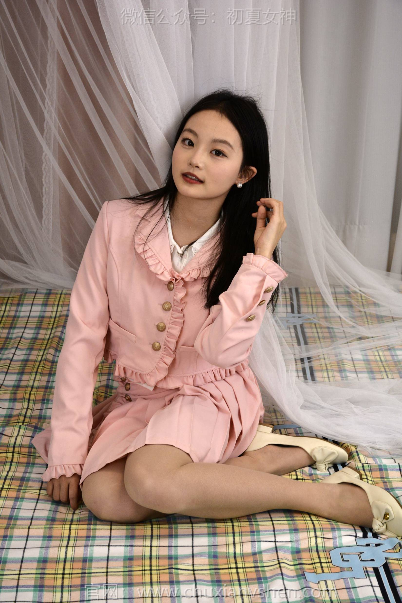 图片[30]-初夏女神 NO.152 双双 粉色香风[140P] – 速更版-美库