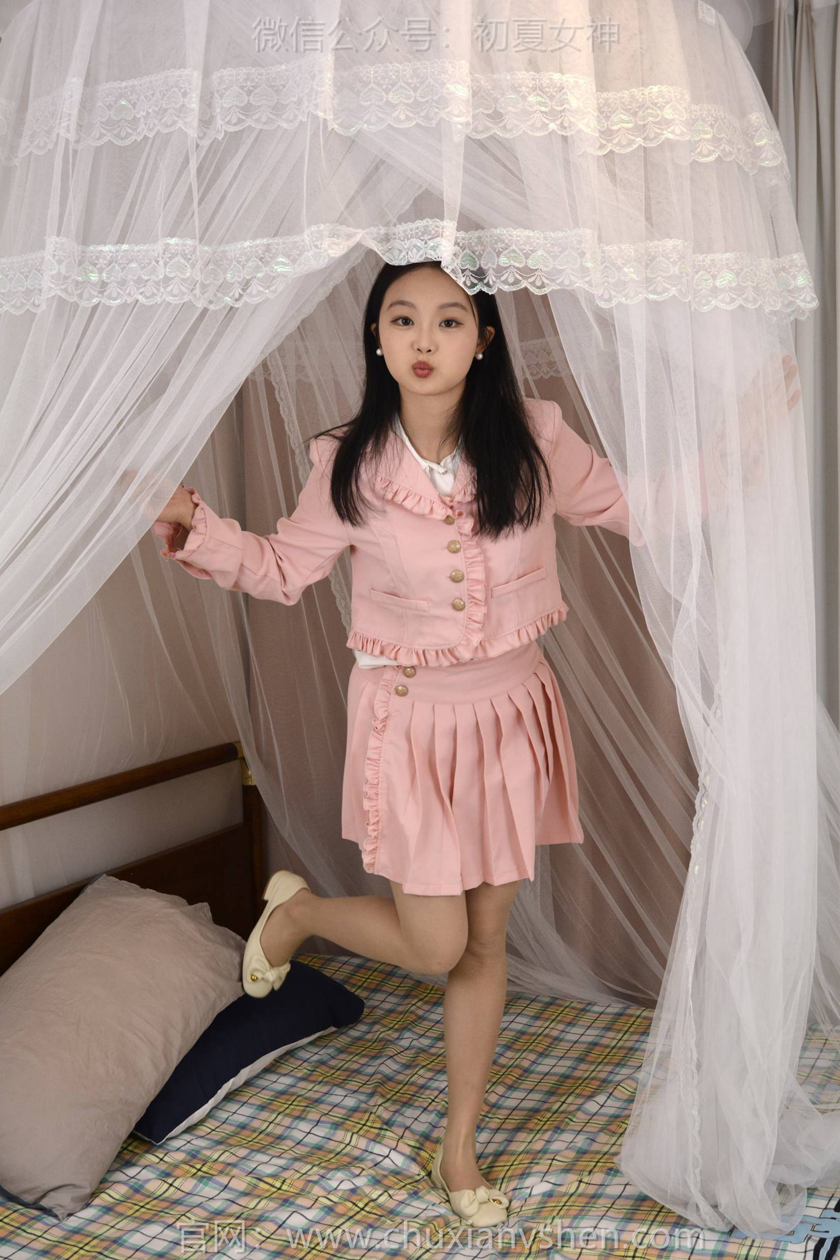 图片[35]-初夏女神 NO.152 双双 粉色香风[140P] – 速更版-美库