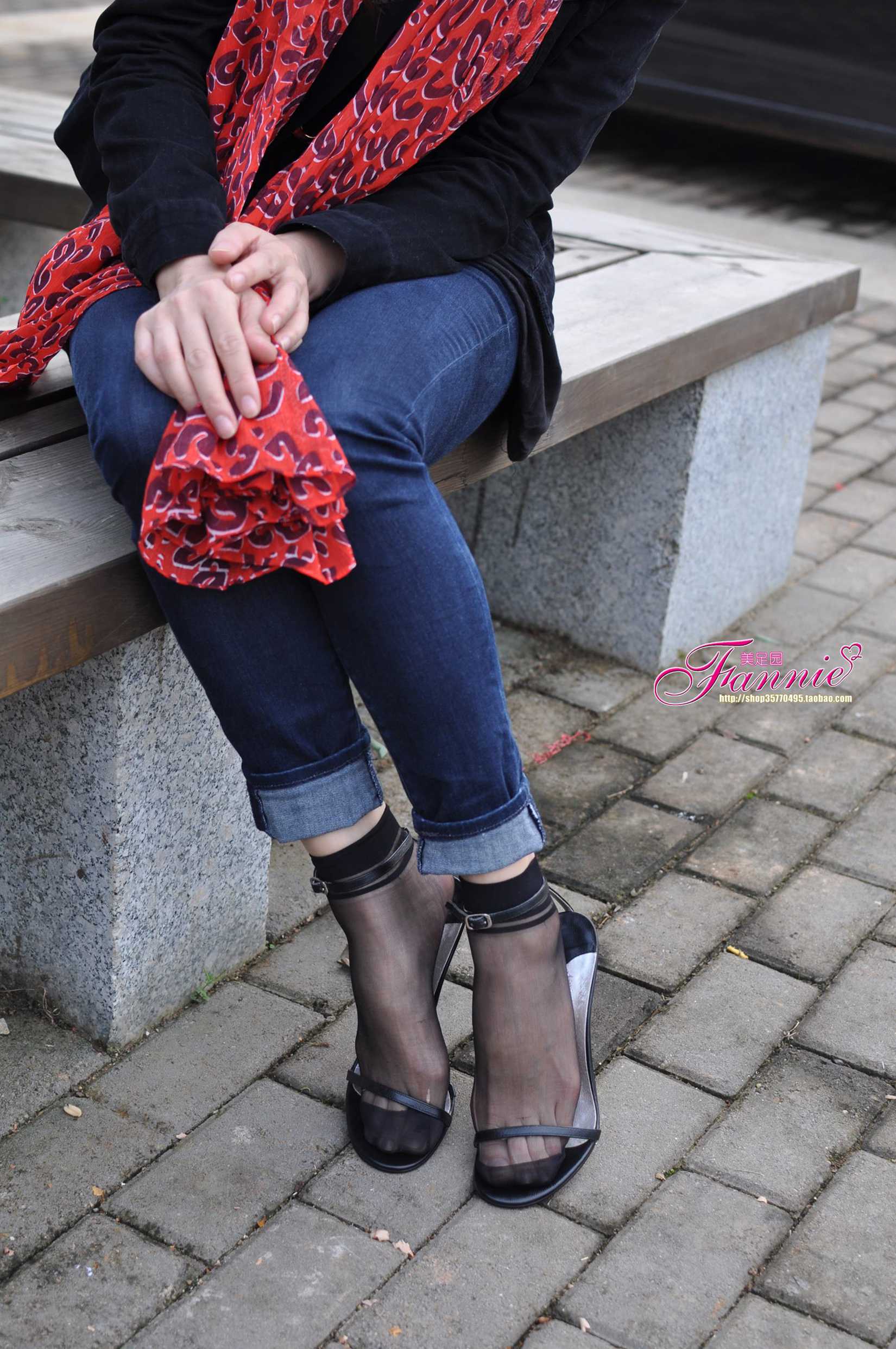 图片[45]-Fannie芬妮每足园 No.522 心绪盈秋 黑丝[61P] – 速更版-美库