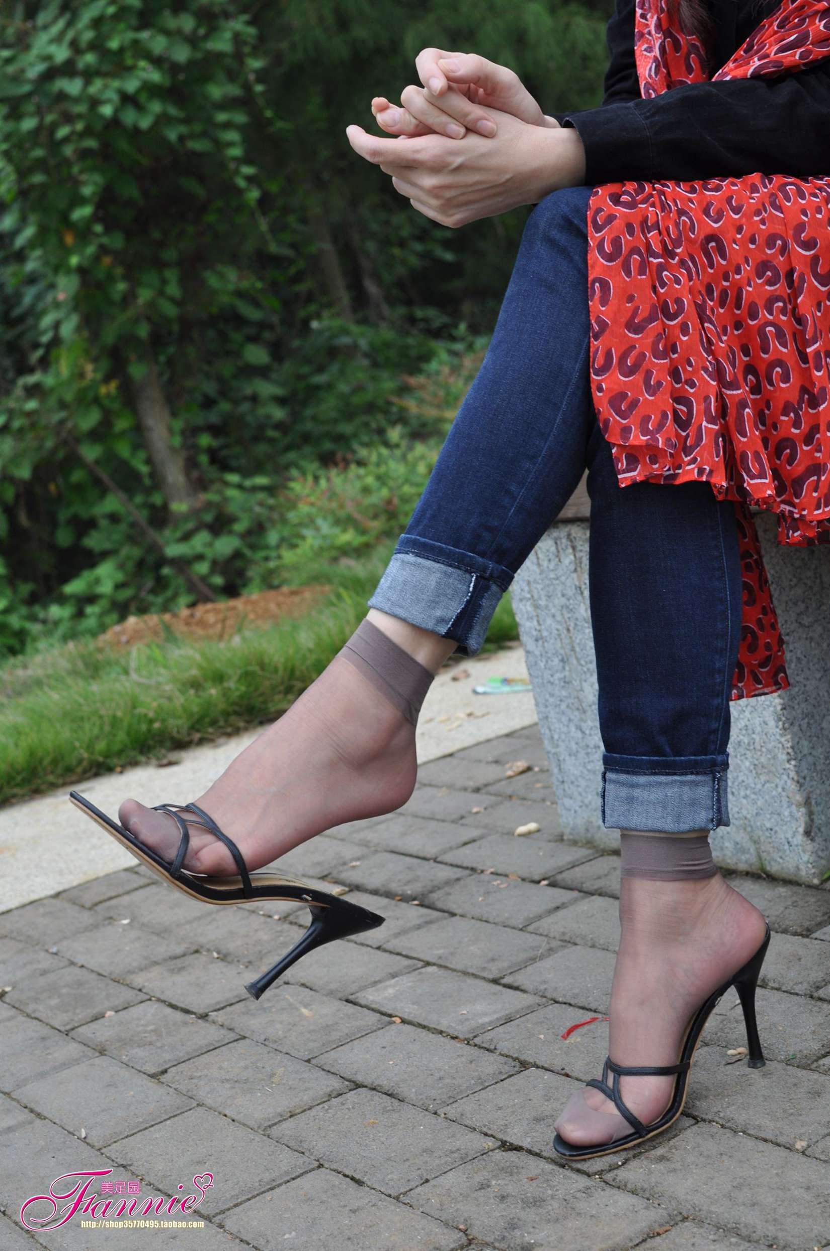 图片[42]-Fannie芬妮每足园 No.523 心绪盈秋 灰丝[66P] – 速更版-美库