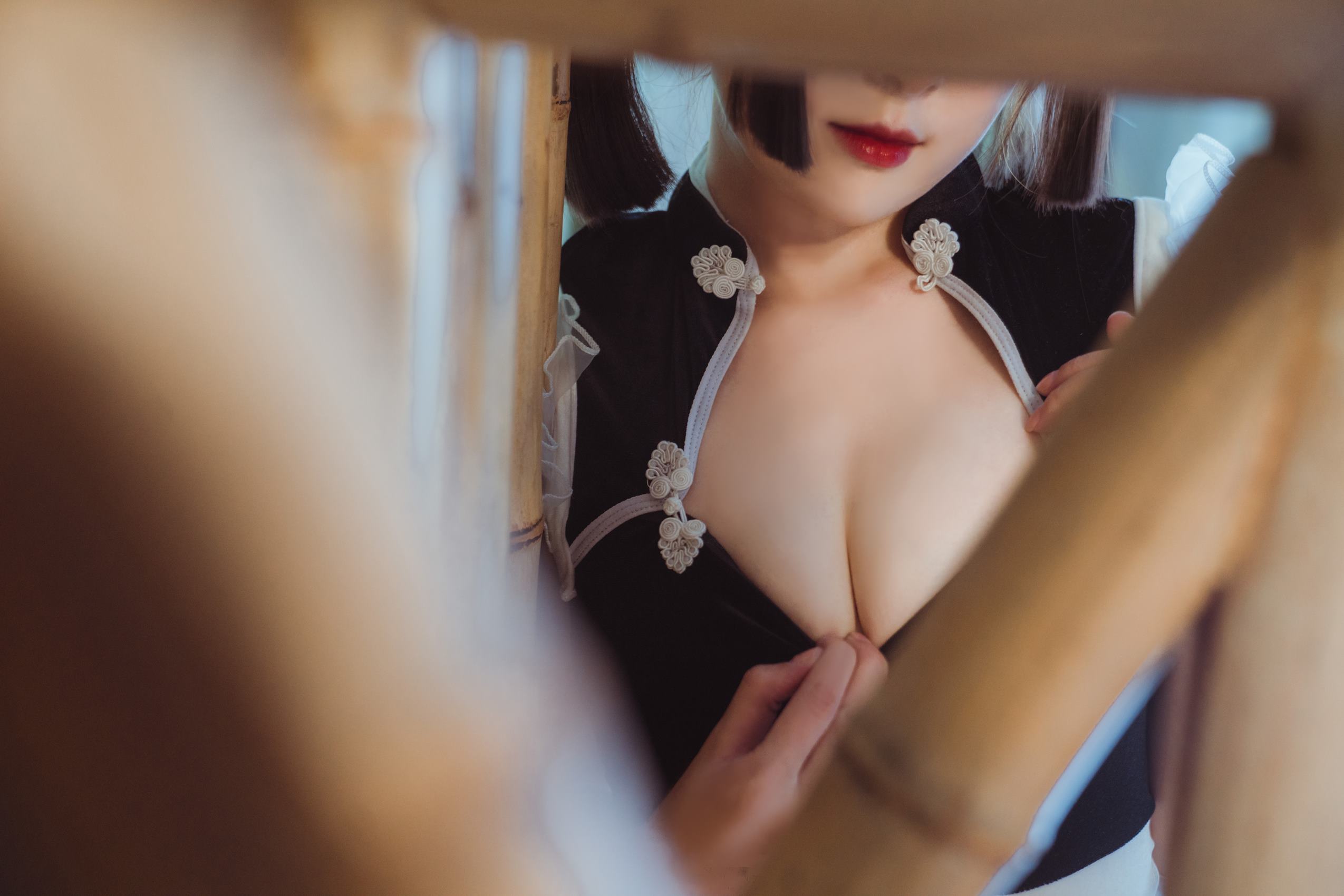 图片[25]-Natsuko夏夏子  – 熊猫女仆[37P] – 速更版-美库