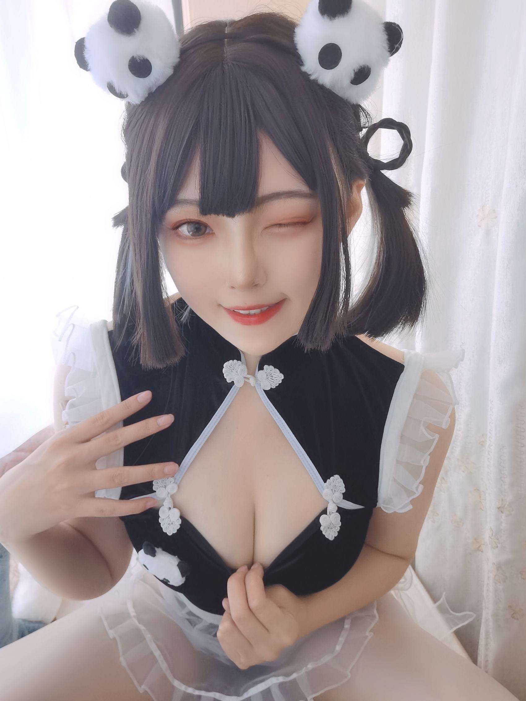 图片[32]-Natsuko夏夏子  – 熊猫女仆[37P] – 速更版-美库