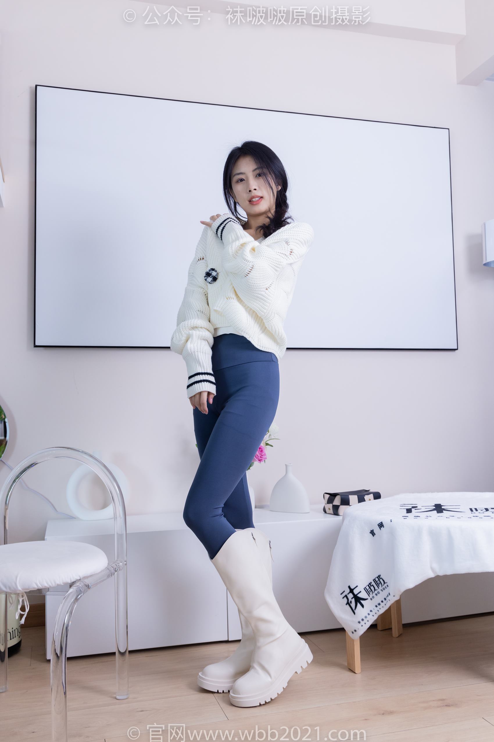 图片[82]-[BoBoSocks袜啵啵]NO.389 奶油-长靴、高跟凉鞋、黑丝、瑜伽裤裤里丝[190P] – 速更版-美库