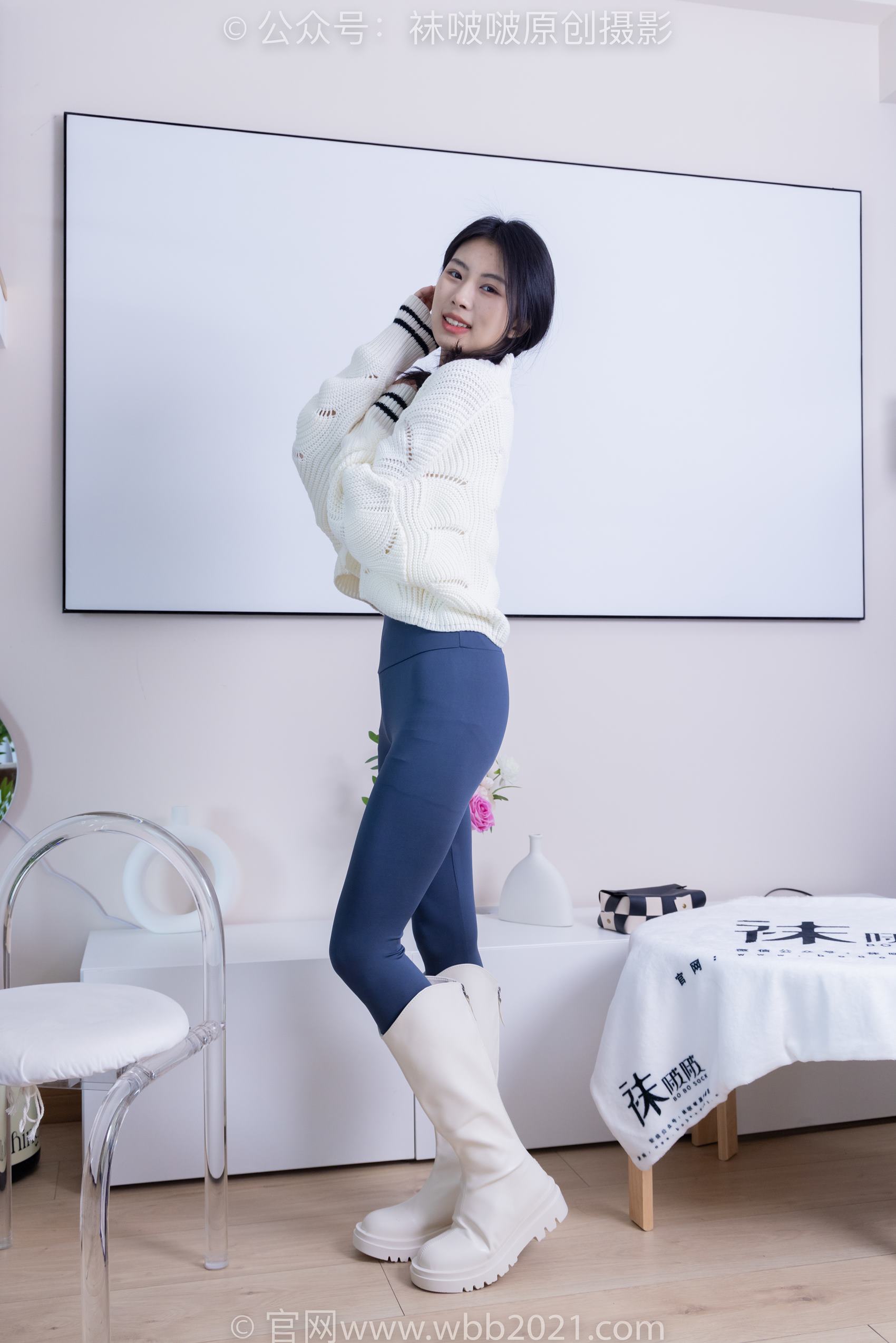 图片[83]-[BoBoSocks袜啵啵]NO.389 奶油-长靴、高跟凉鞋、黑丝、瑜伽裤裤里丝[190P] – 速更版-美库