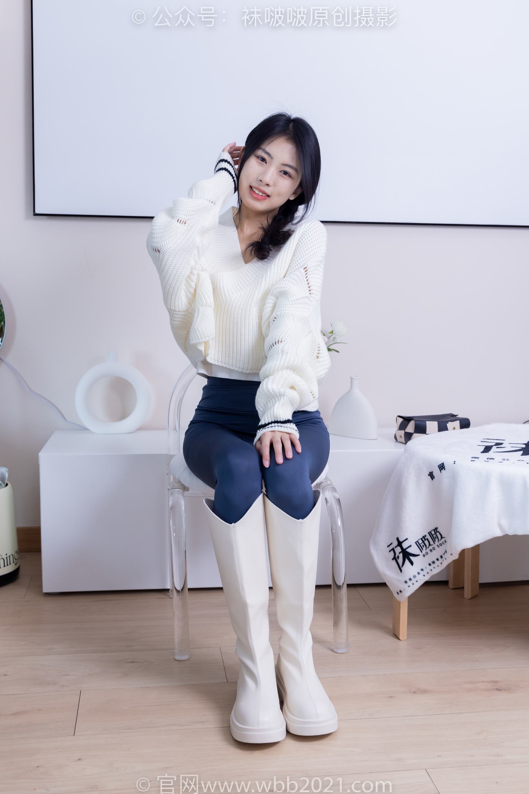 图片[91]-[BoBoSocks袜啵啵]NO.389 奶油-长靴、高跟凉鞋、黑丝、瑜伽裤裤里丝[190P] – 速更版-美库