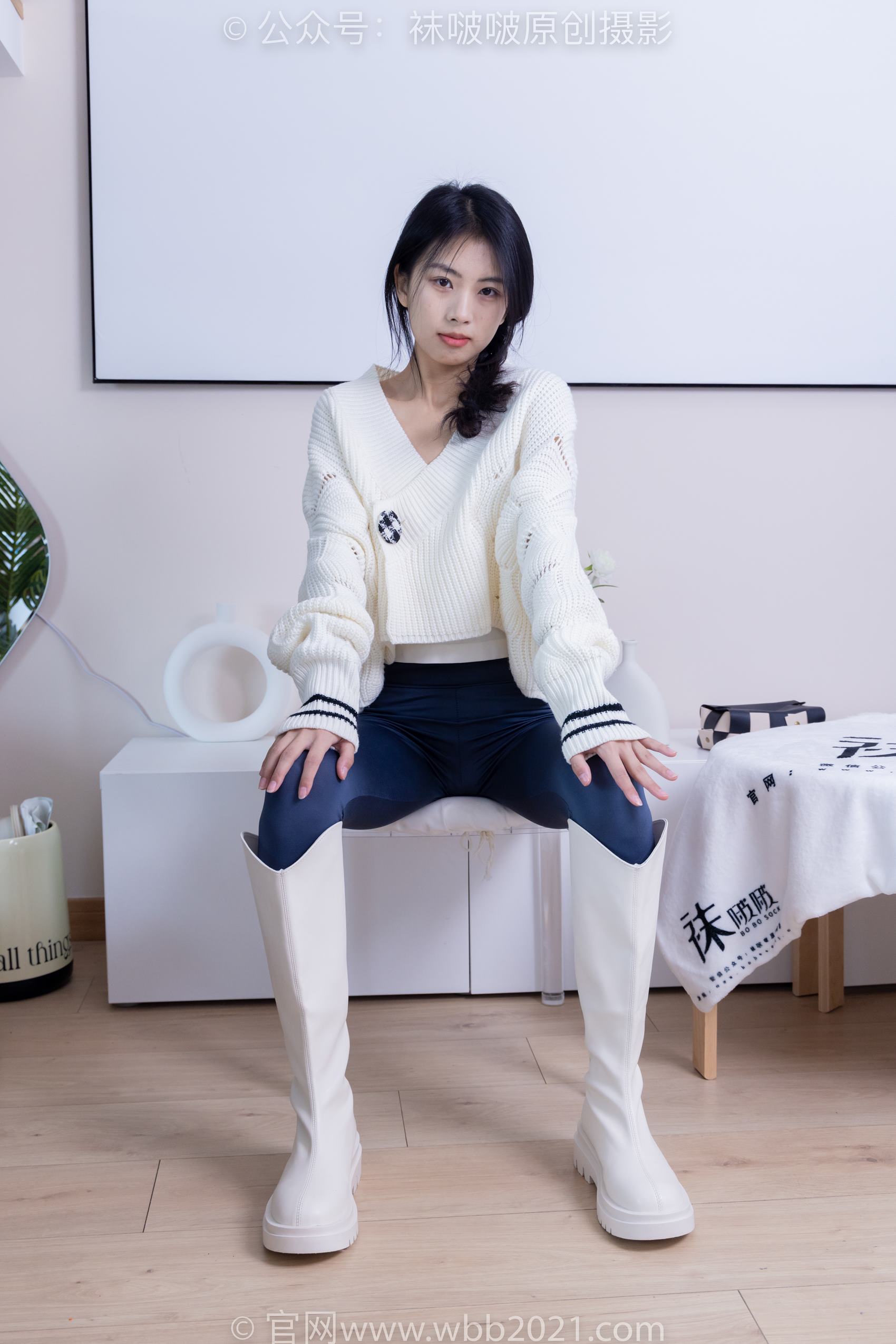 图片[94]-[BoBoSocks袜啵啵]NO.389 奶油-长靴、高跟凉鞋、黑丝、瑜伽裤裤里丝[190P] – 速更版-美库