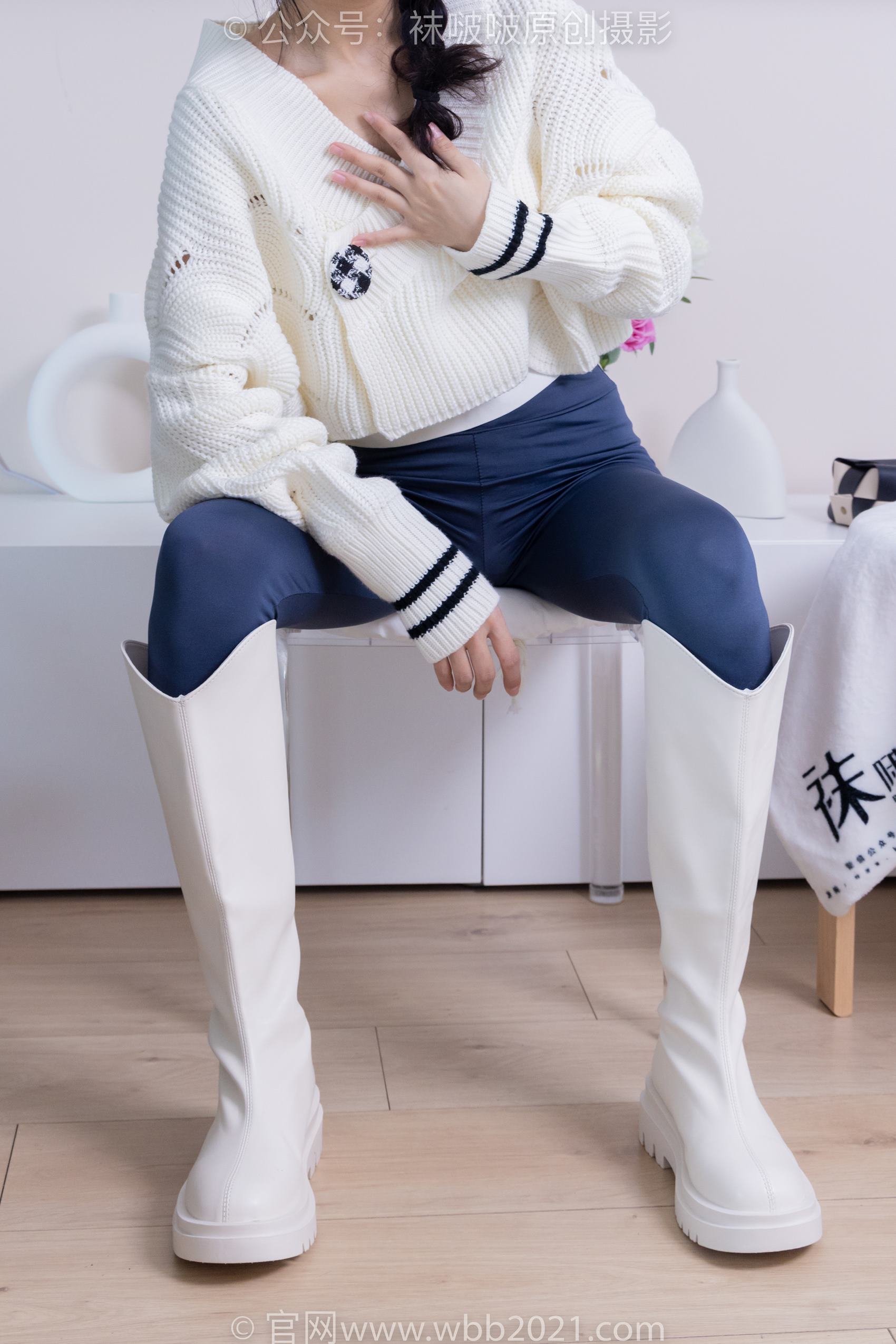 图片[95]-[BoBoSocks袜啵啵]NO.389 奶油-长靴、高跟凉鞋、黑丝、瑜伽裤裤里丝[190P] – 速更版-美库